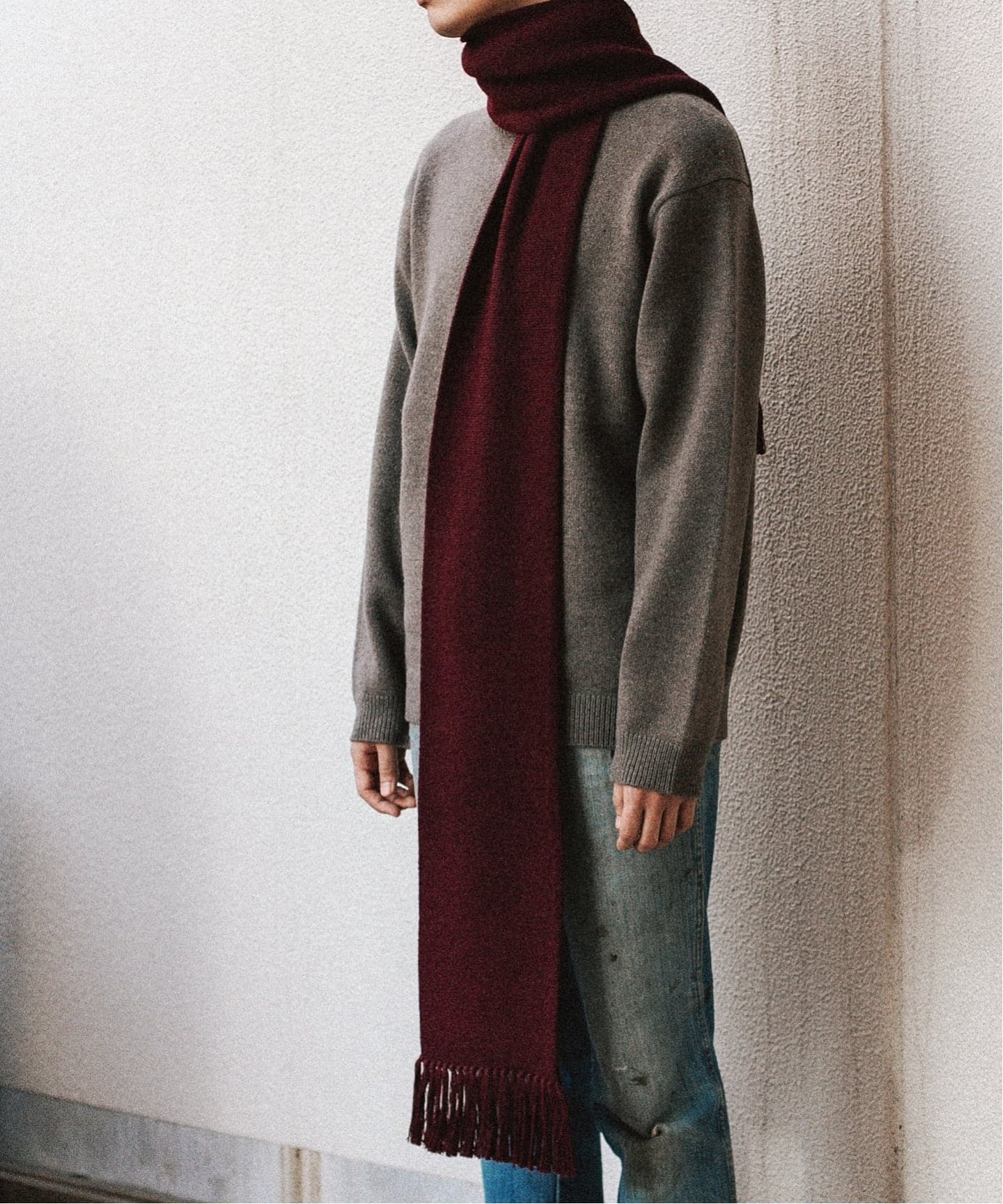 FANNI LEMMERMAYER レマメイヤー マフラー 美品 FANNI LEMMERMAYER/ファニ レママイヤー】EX LONG SCARF（マフラー