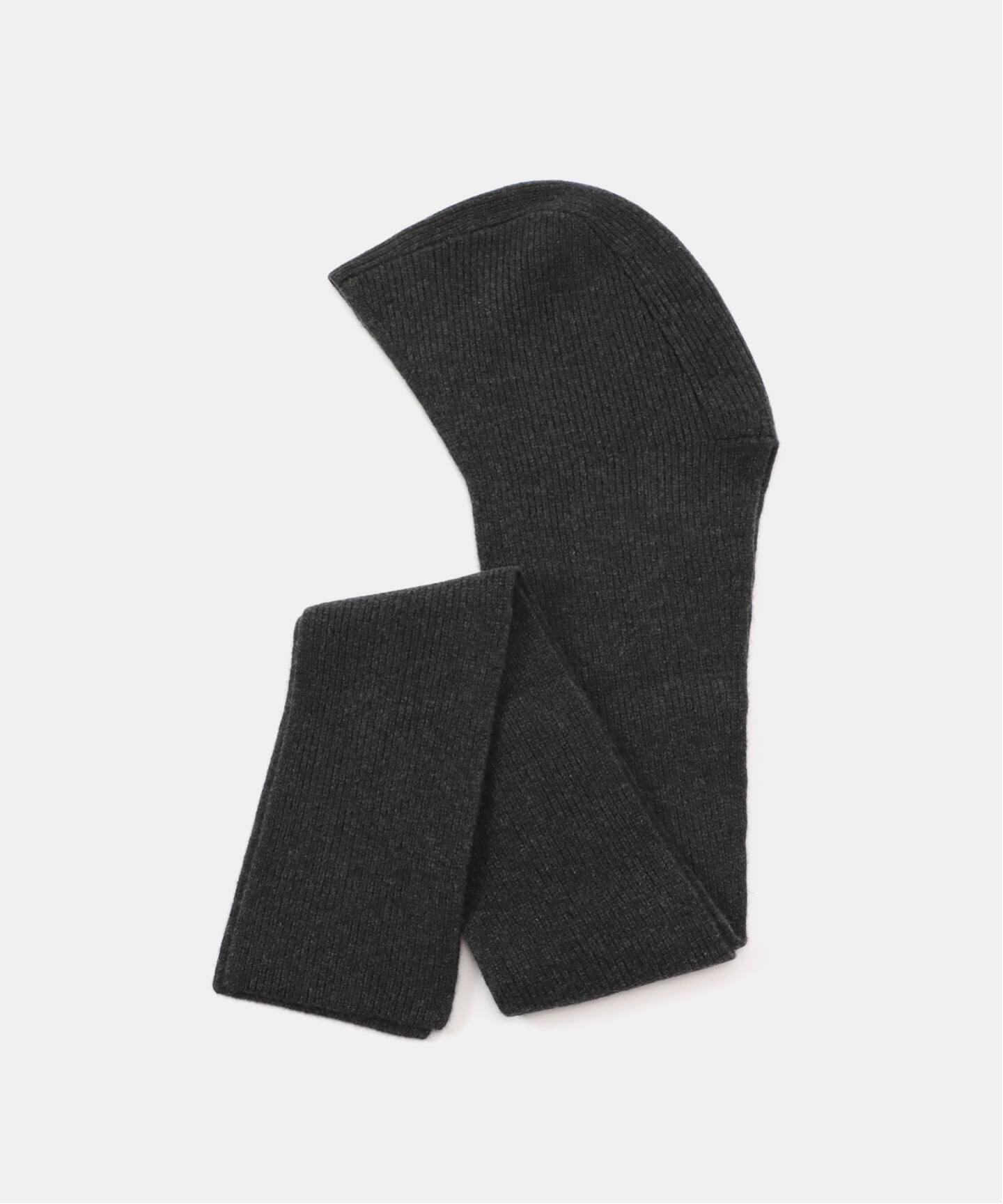 MY＿ CASHMERE BLENDED BALACLAVA WITH SCARF（マフラー）｜BOICE FROM