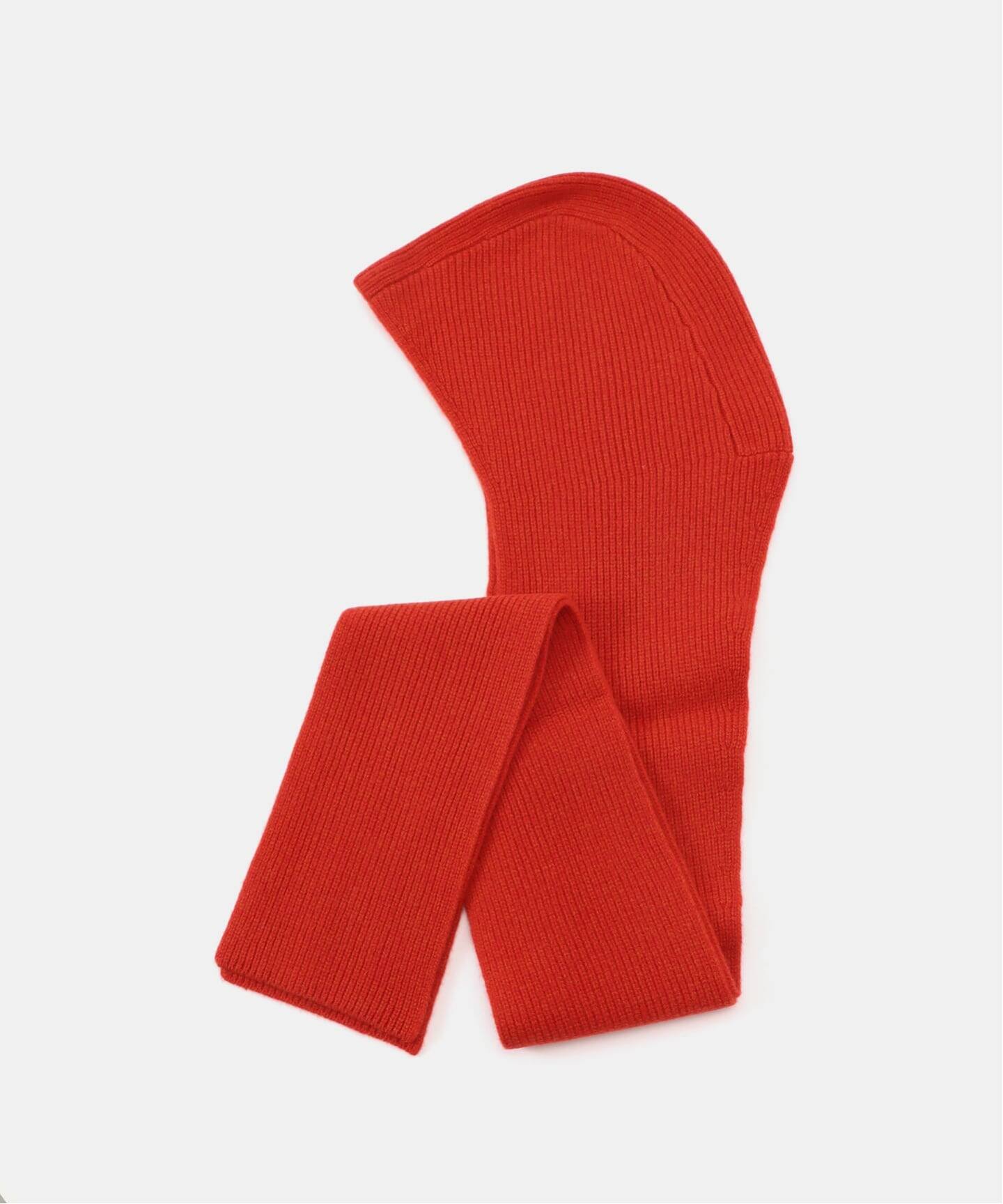 MY＿ CASHMERE BLENDED BALACLAVA WITH SCARF（マフラー）｜BOICE FROM