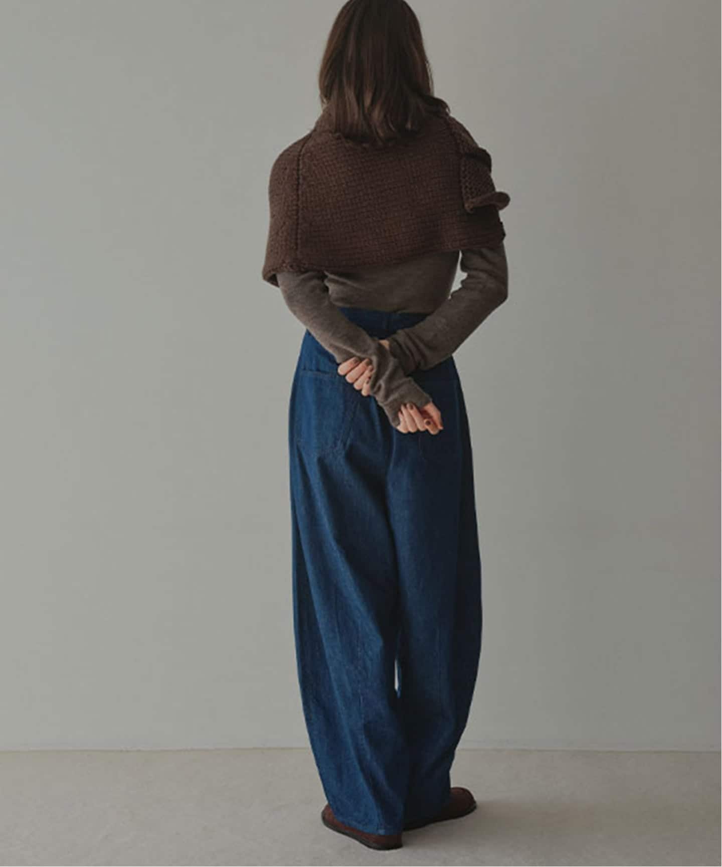 ETRE TOKYO バルキーヤーンハンドニットスヌード（マフラー）｜BOICE