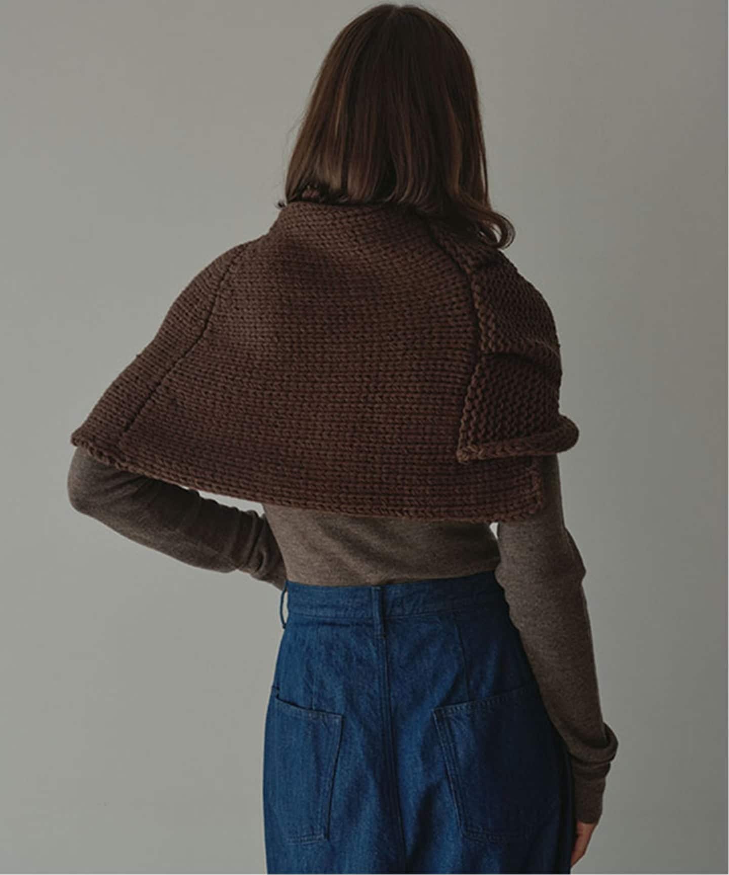 ETRE TOKYO バルキーヤーンハンドニットスヌード（マフラー）｜BOICE