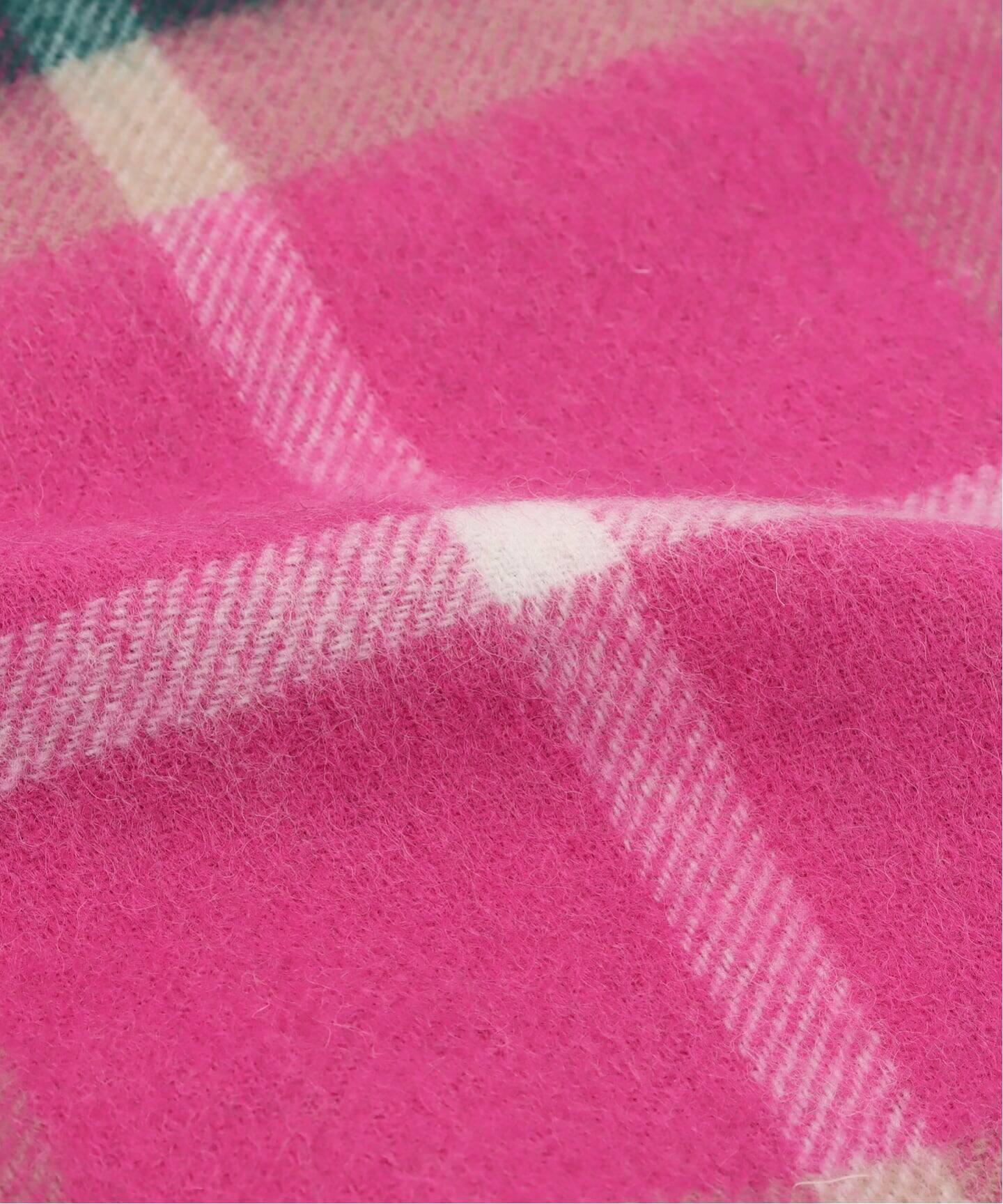 TWEEDMILL/ツイードミル ウール チェックストール 65*190cm（ストール