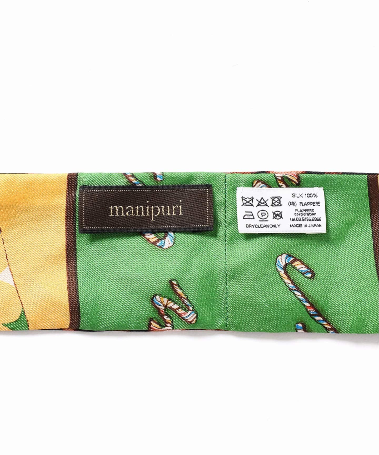 manipuri/マニプリ 別注 tie scarf（スカーフ／バンダナ