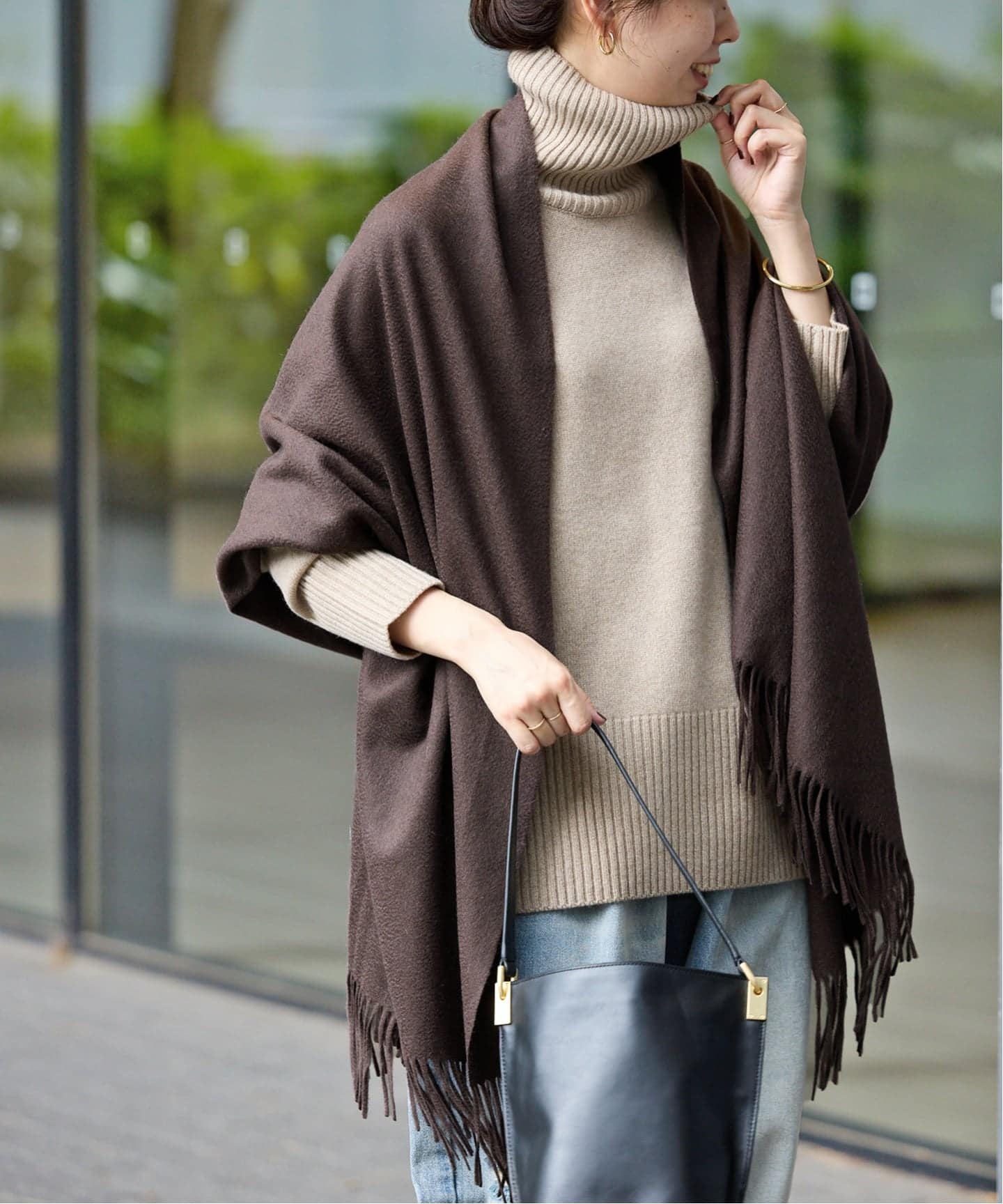 スピック&スパン☆カシミヤストール 予約》Spick & Span カシミヤストール（ストール）｜Spick and