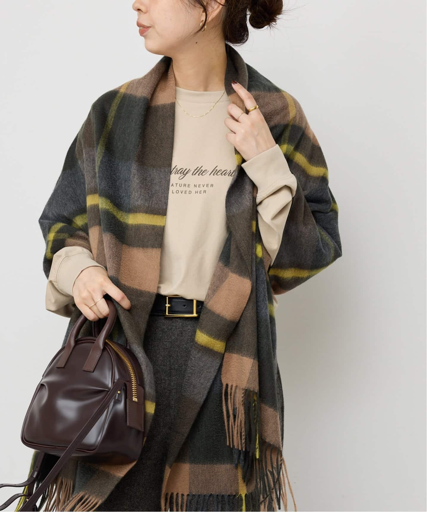 スピック&スパン☆カシミヤストール 予約》Spick & Span カシミヤストール（ストール）｜Spick and