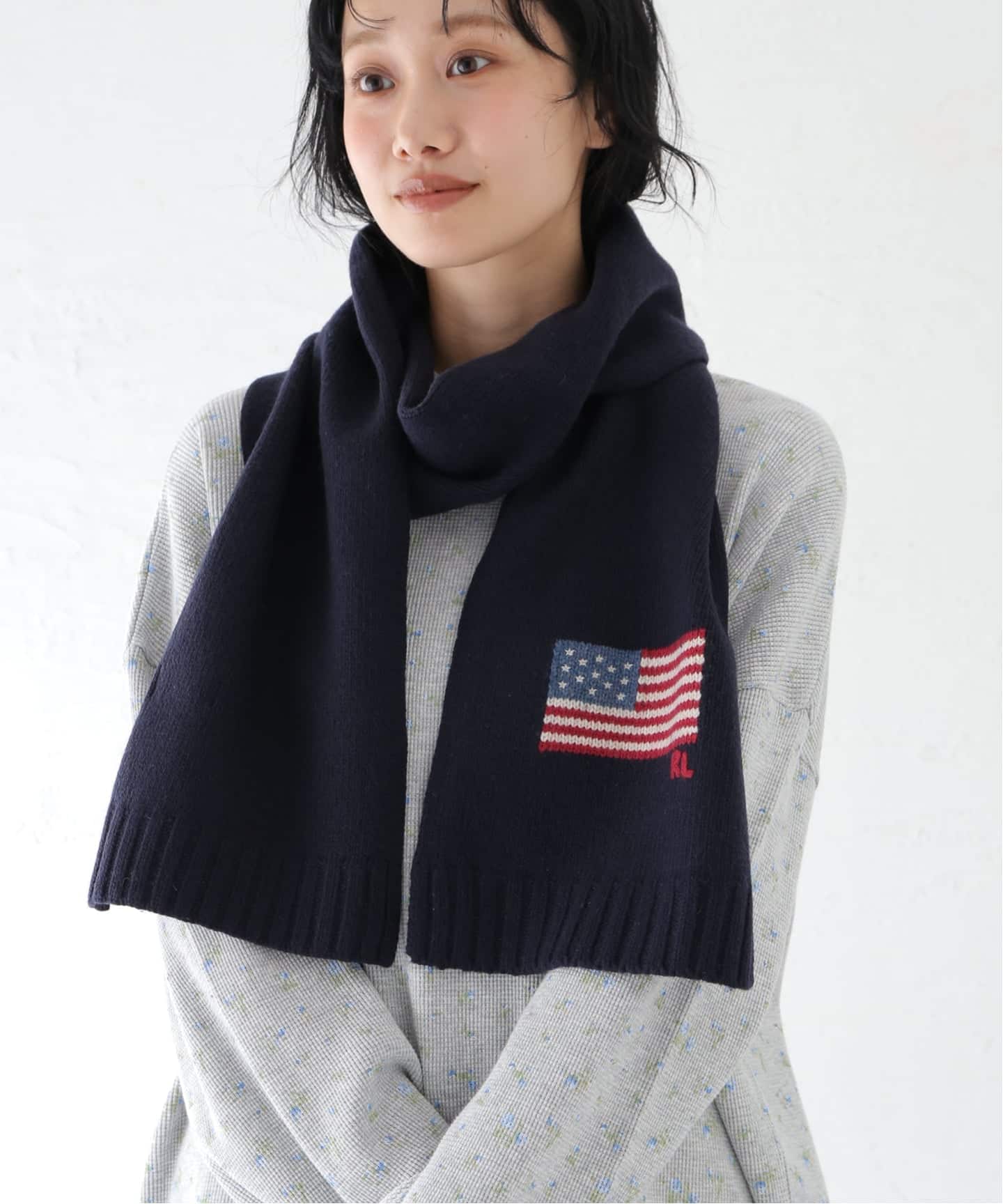 POLO RALPH LAUREN/ポロ ラルフ ローレン RL FLAG SCARF