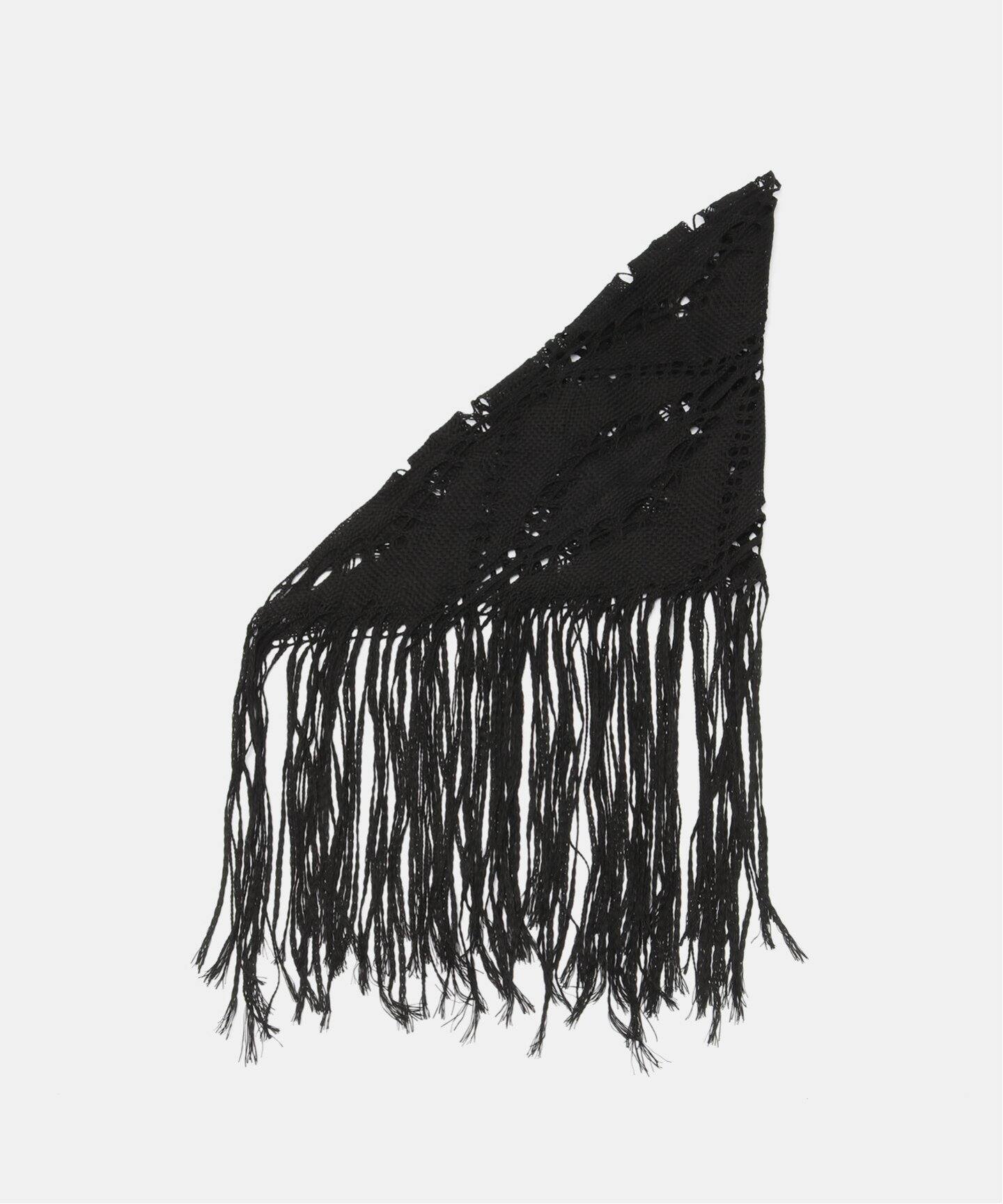 ASAUCE MELER/アソースメレ ギマコットントライアングルレースストール  