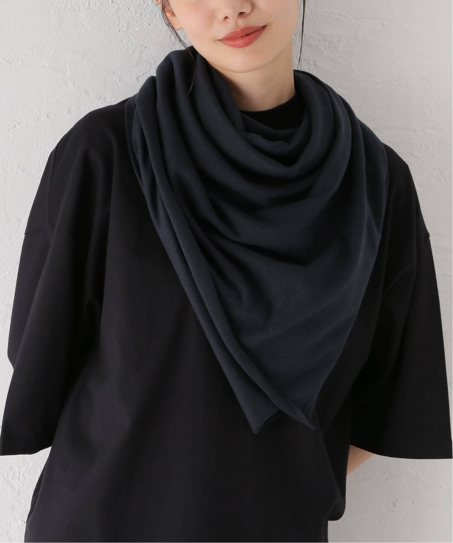 THROW/スロー コットンカシミヤスクエアショール（ストール