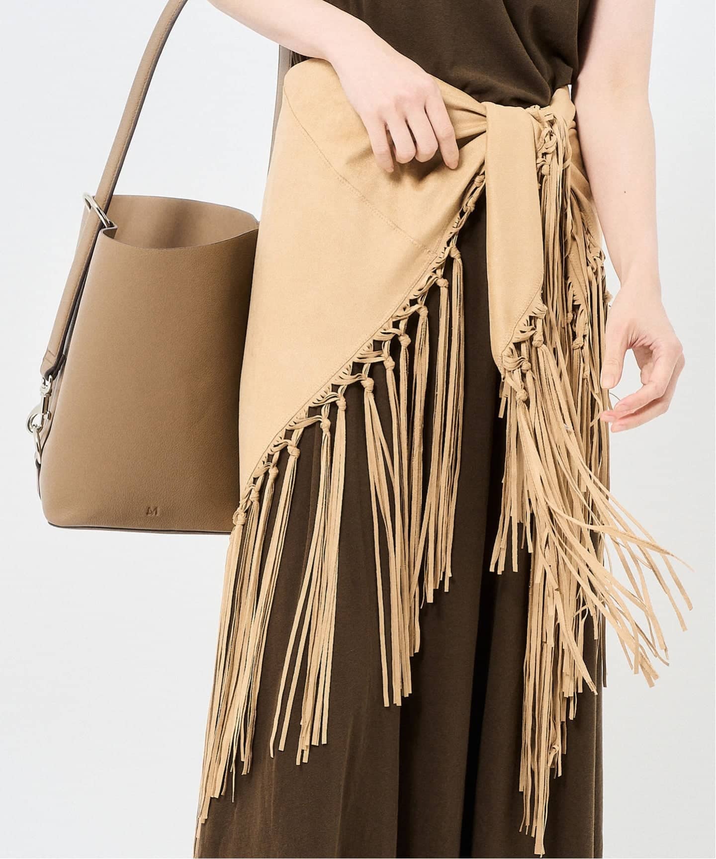 VENIT/ヴェニット FRINGE STOLE