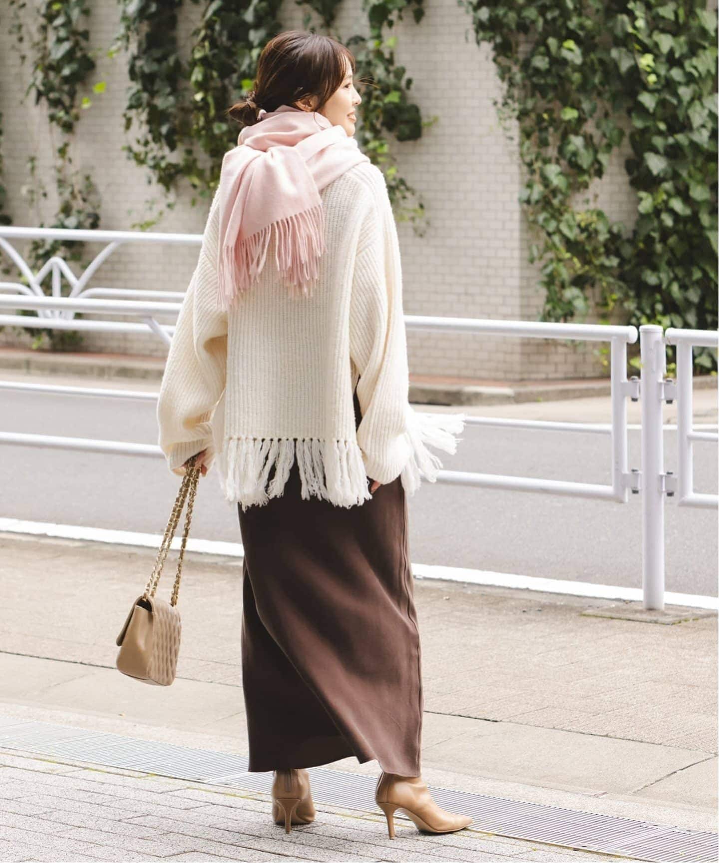 ORIGINALカシミヤストール【お値下げします❗️】 カシミヤ チェック ストール（AA3DCW0401） | 23区