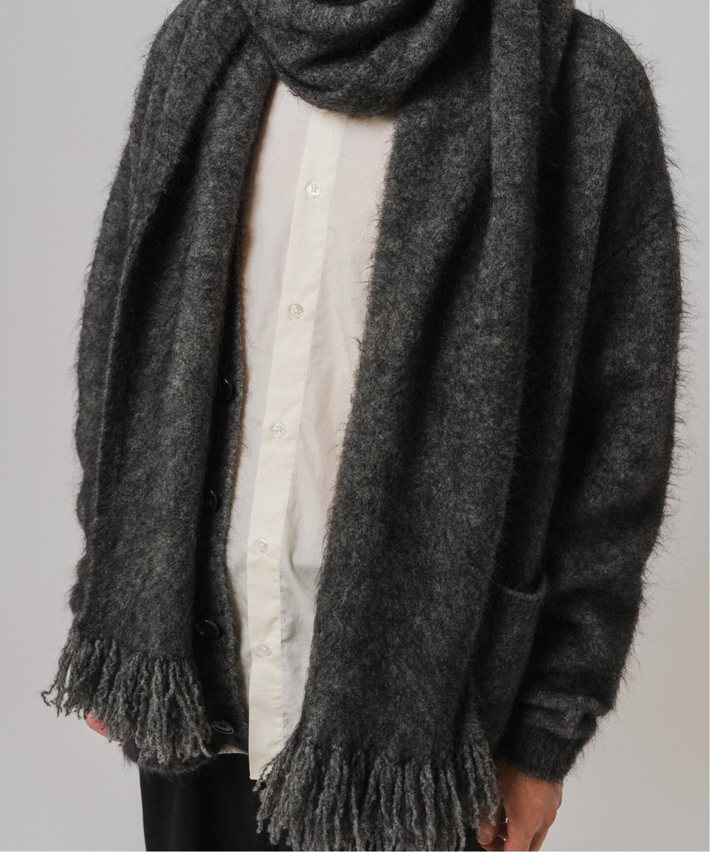 E. 3GG ウール/モヘア ストール（マフラー）｜EDIFICE（エディフィス