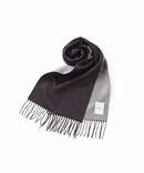 PIACENZA(ピアツェンツァ) シルク/カシミヤ ダブルフェイスマフラー 30×170