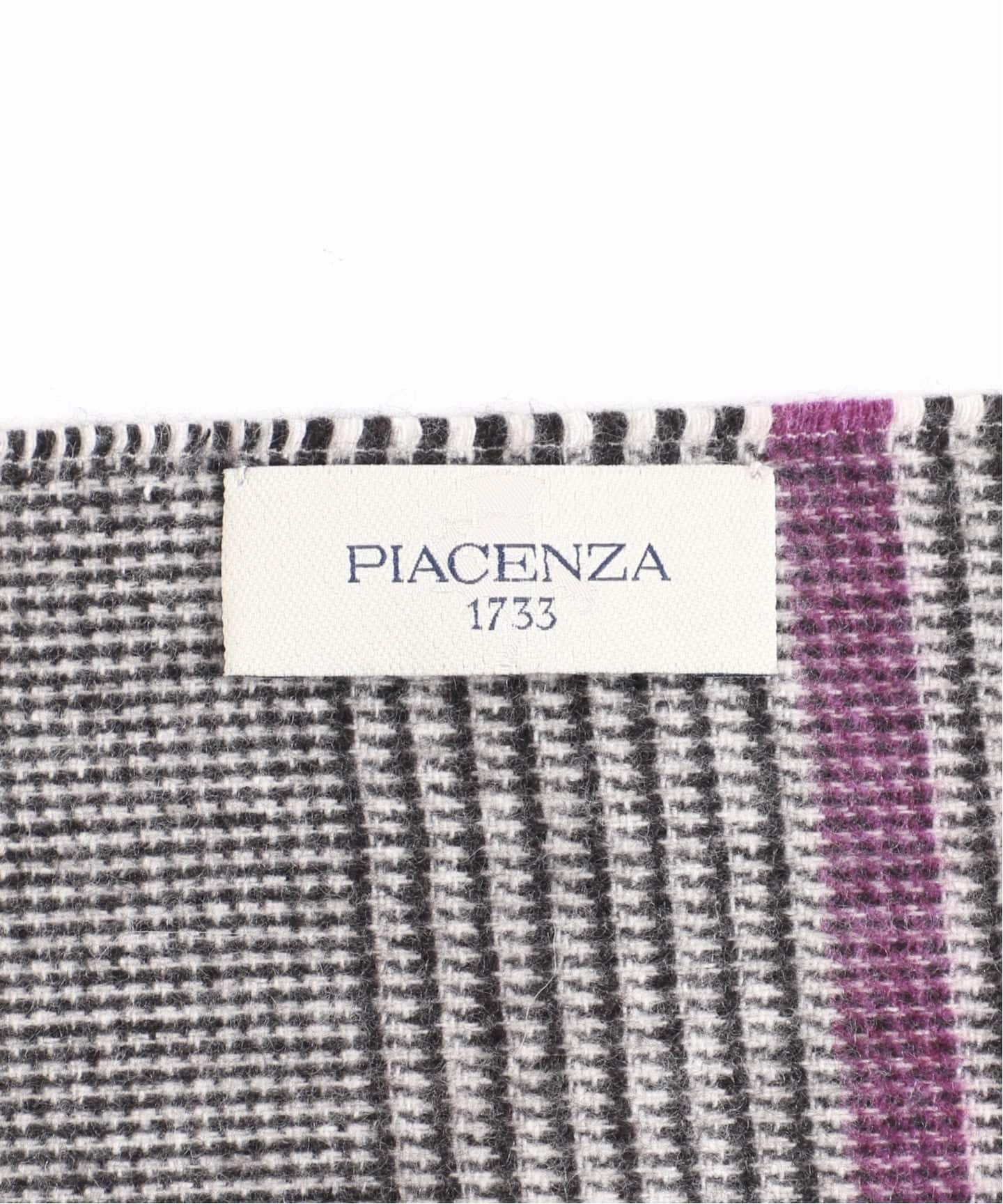 予約》PIACENZA(ピアツェンツァ) シルク/カシミヤ チェック