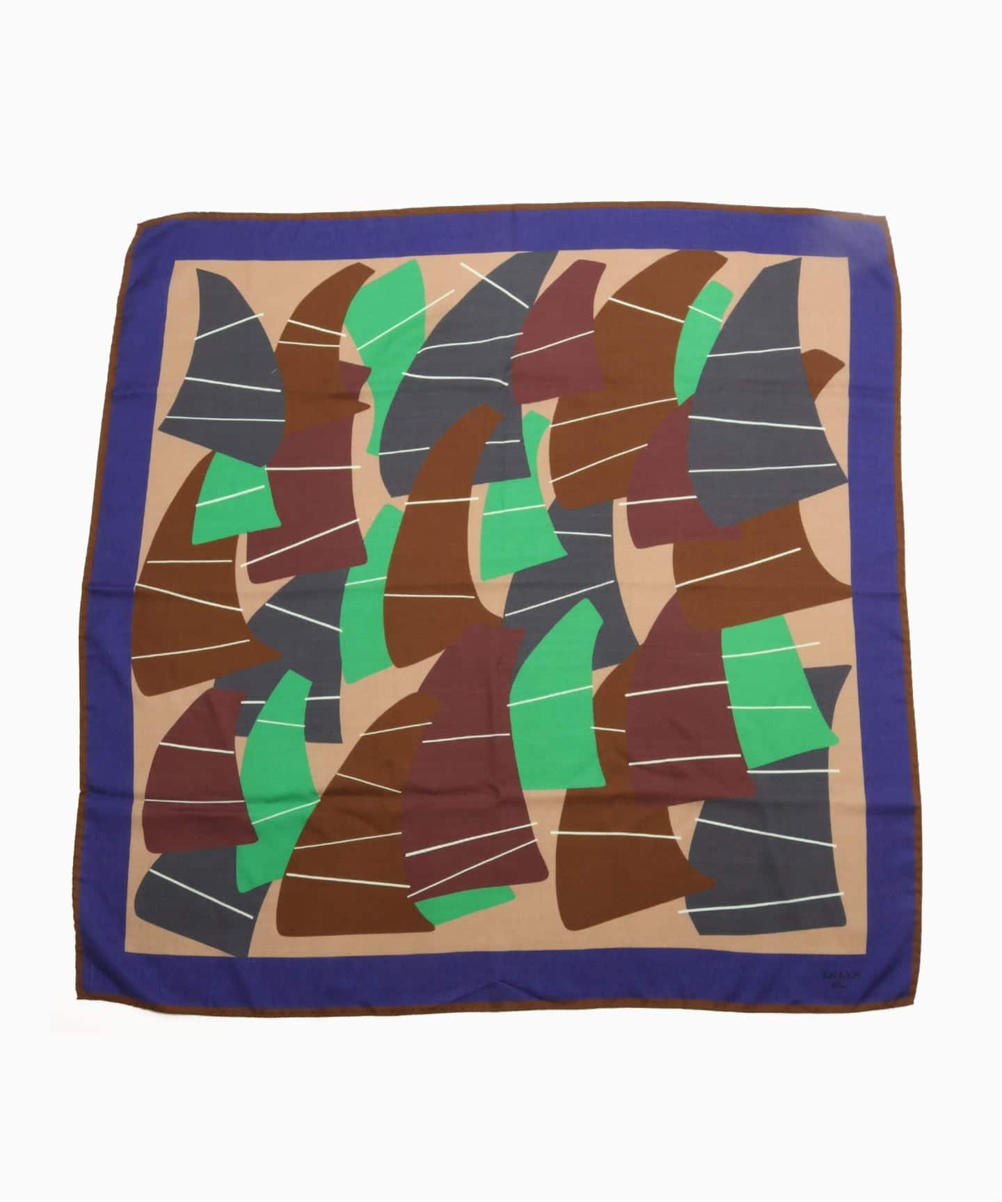 エディフィス（EDIFICE）/LE LYS（ルリス） Wool Silk Carre’90 ART LE LYS（ルリス） Wool Silk Carre'90