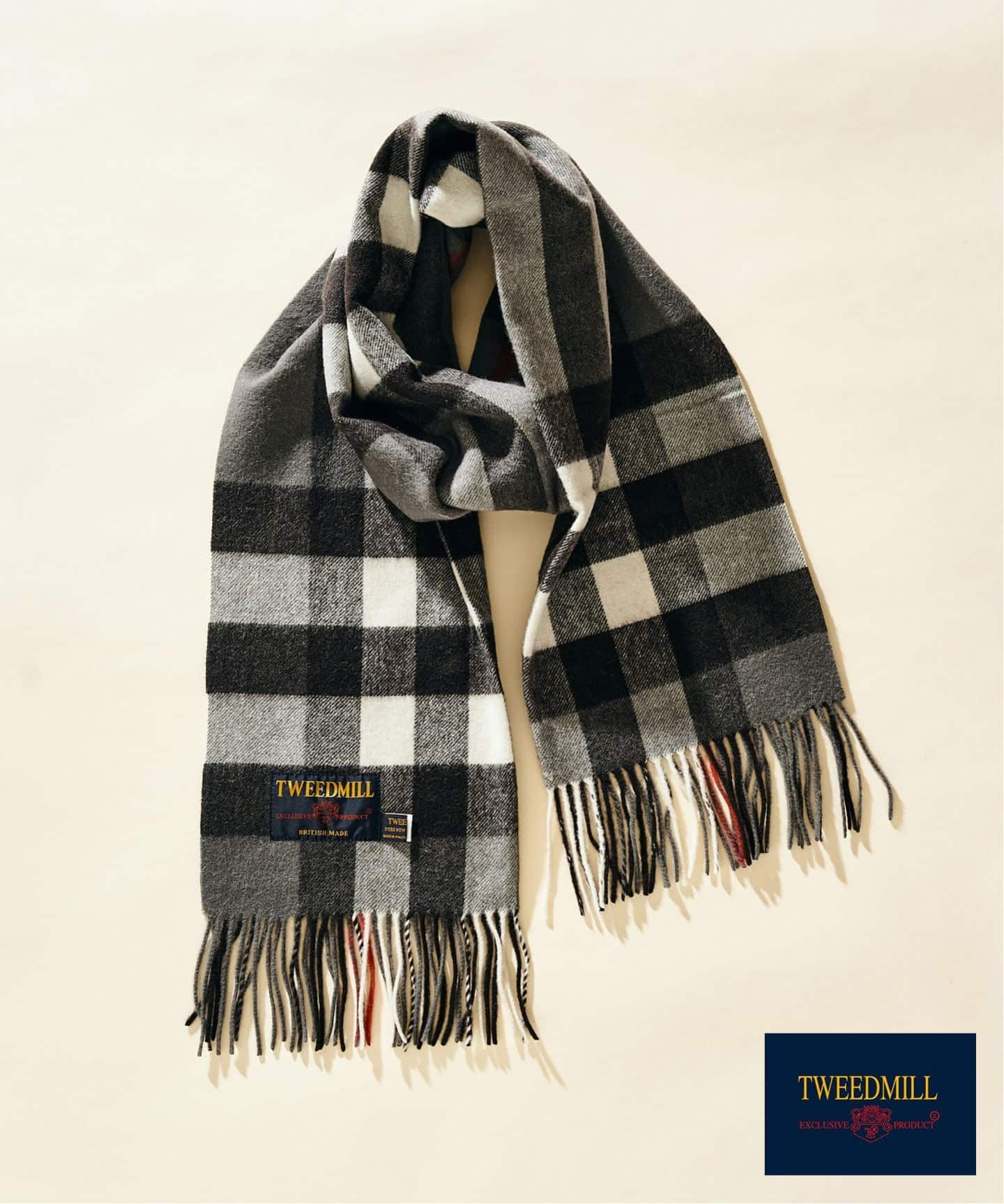 TWEEDMILL / ツイードミル LAMBSWOOL STOLE（マフラー）｜417 EDIFICE