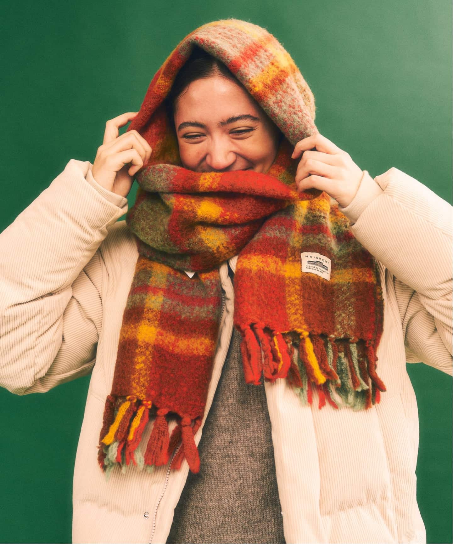 MOISMONT / モワモン Scarf N760（マフラー）｜417 EDIFICE（フォー