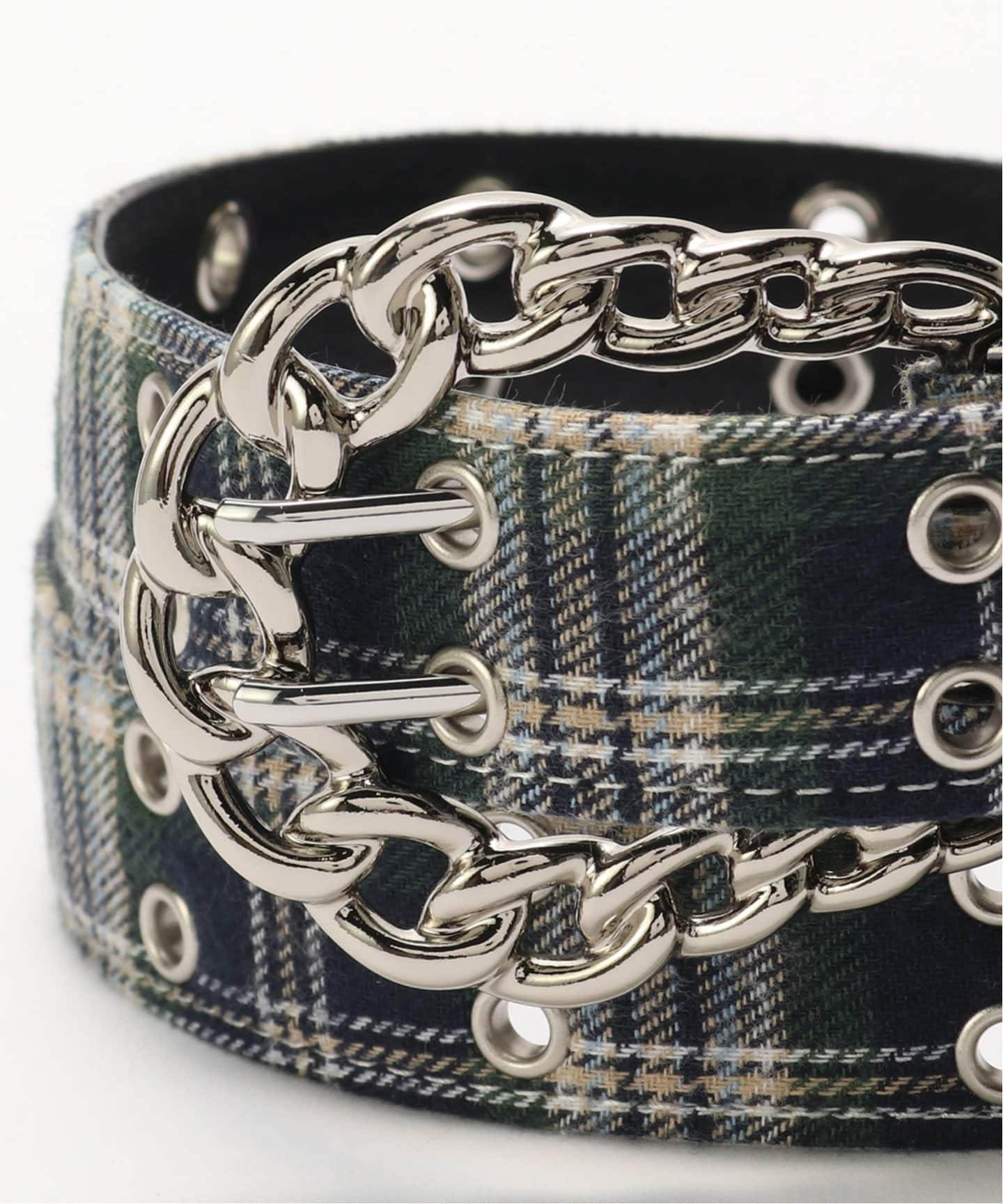 afb FLANNEL CHECK BELT Mサイズ 店舗限定 - メルカリ
