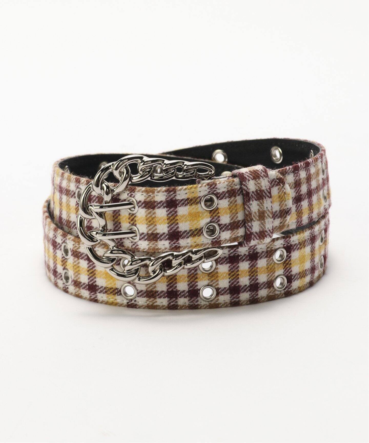 afb FLANNEL CHECK BELT Mサイズ 店舗限定 - メルカリ