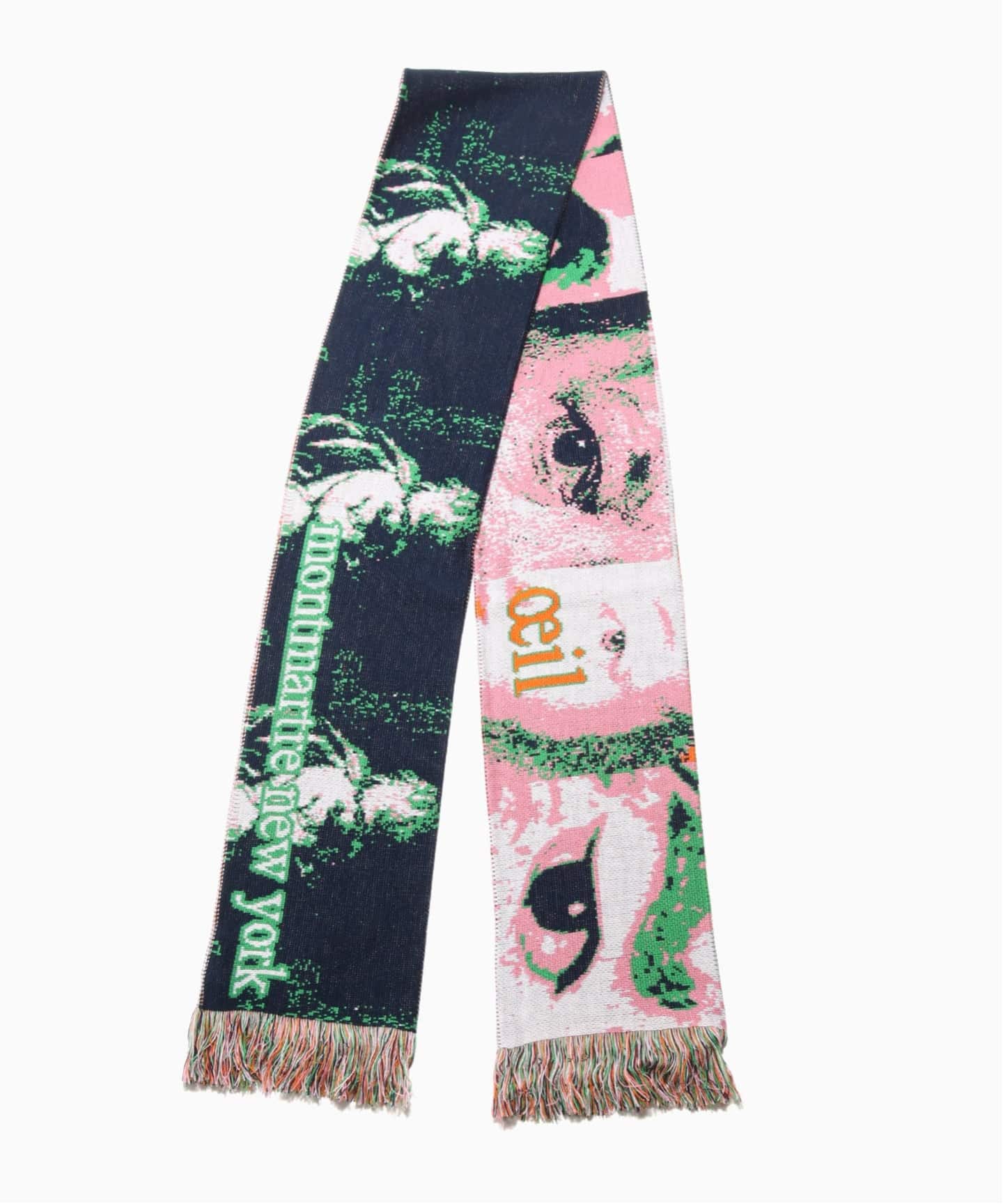 MONTMARTRE NEW YORK / モンマルトル ニューヨーク PINK OEIL SCARF