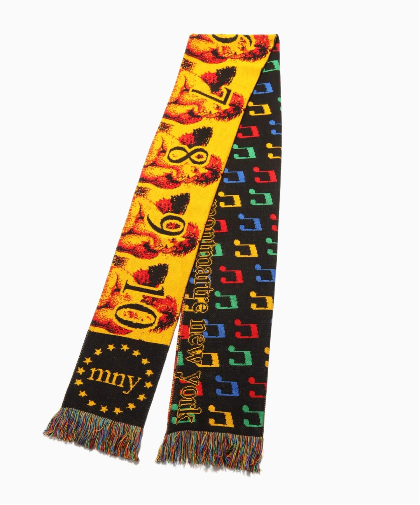 MONTMARTRE NEW YORK / モンマルトル ニューヨーク YELLOW TO 10 SCARF