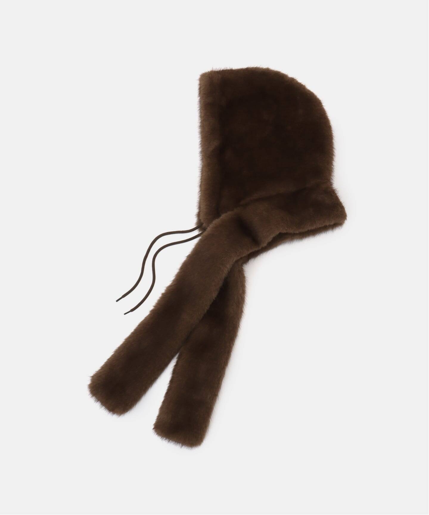 Geek Office / ギークオフィス】LCDC TM / FUR HOODED MUFFLER