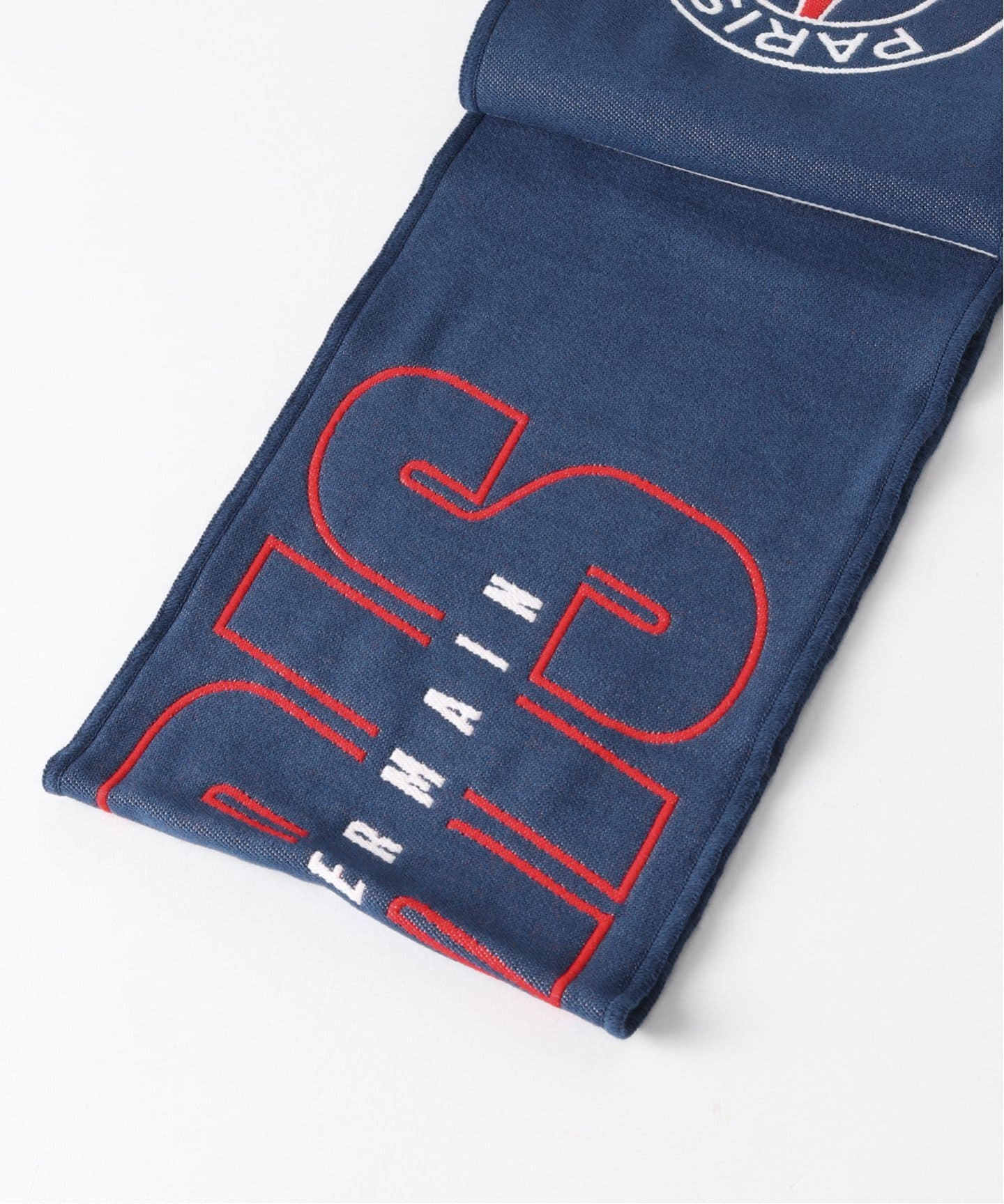 Paris Saint Germain パリサンジェルマン ボア フリース ケープ マフラー ストール ショール 膝掛け ブランケット ナイロン ジャケット マフラー 「PSGxTieScarf」PSG*TieScarf Company Acrylic Scarf