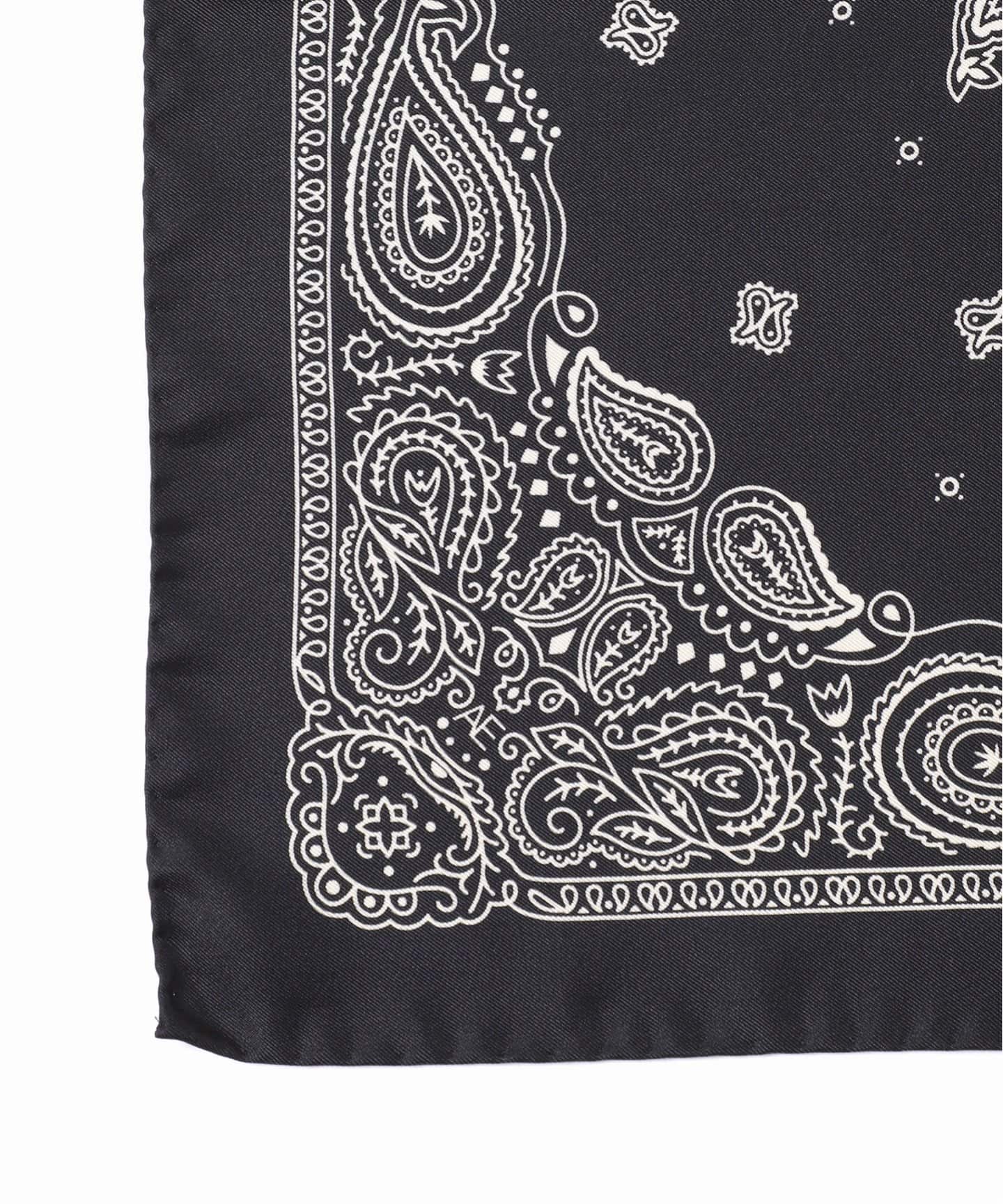 AENEIS/エネス】MINIMAL BANDANA SILK SCARF 48CM：スカーフ（スカーフ