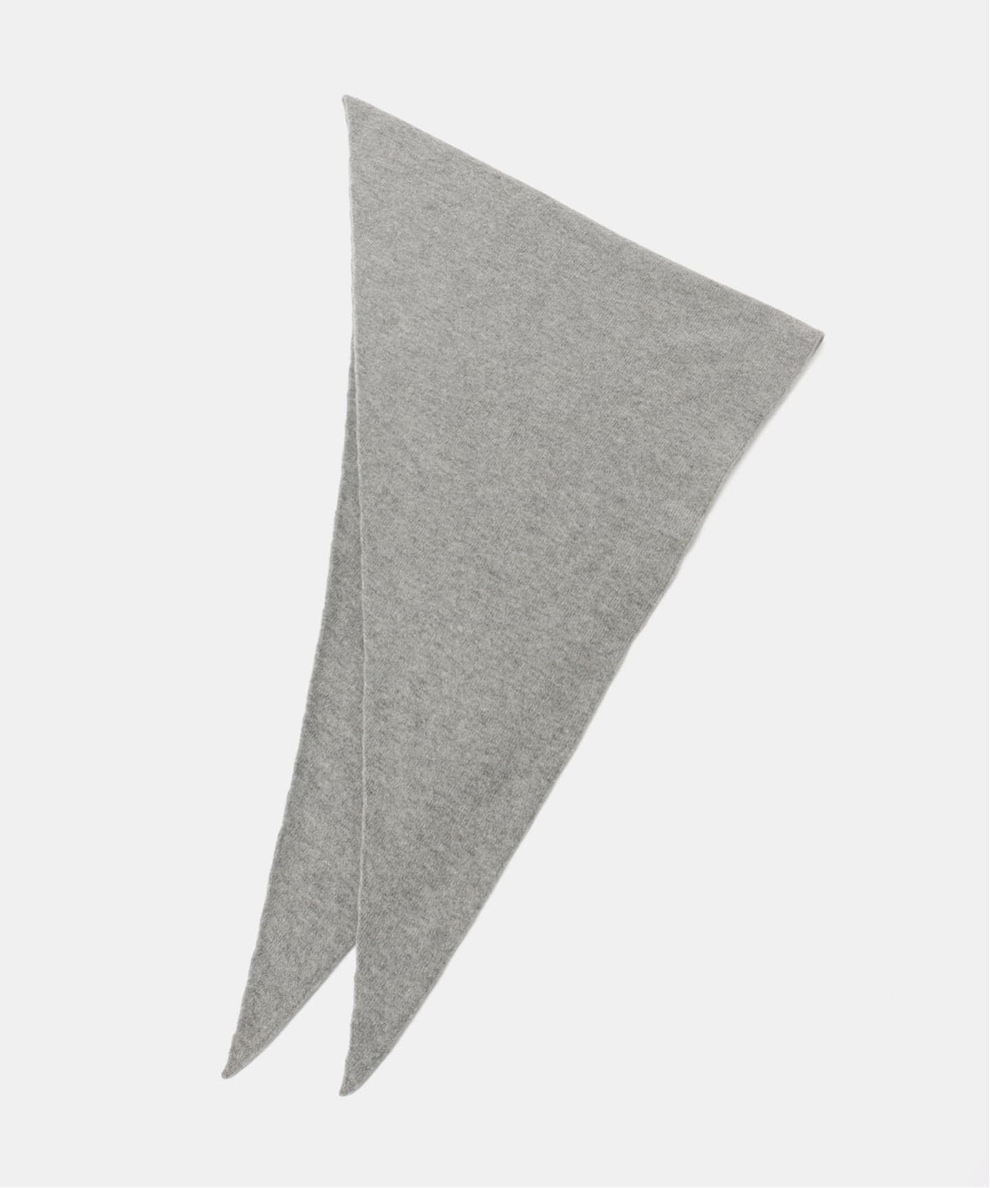 ASAUCE MELER】シームレス トライアングル カシミヤニットストール
