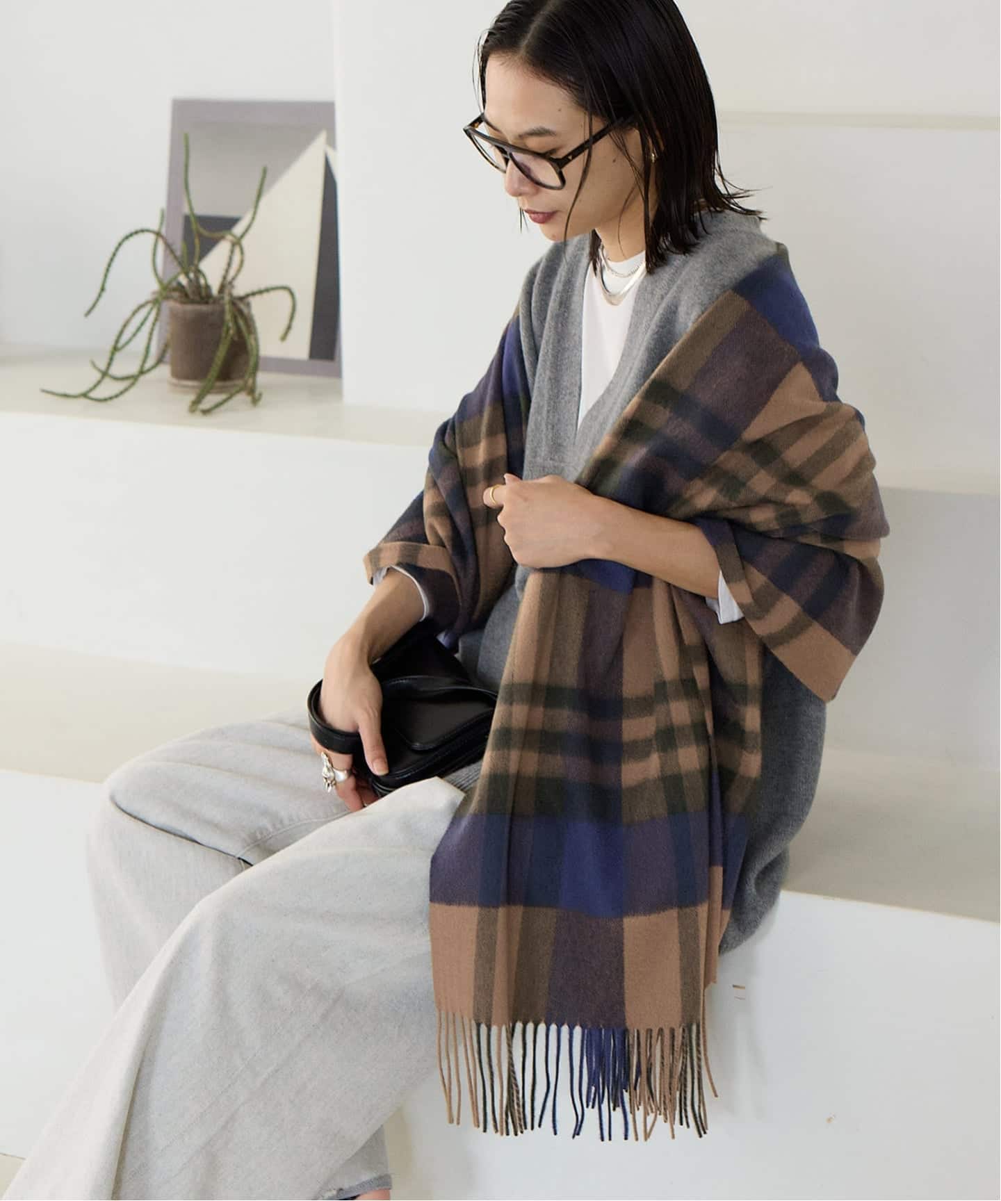 WEB限定追加5》Cashmere ストール（ストール）｜JOURNAL STANDARD