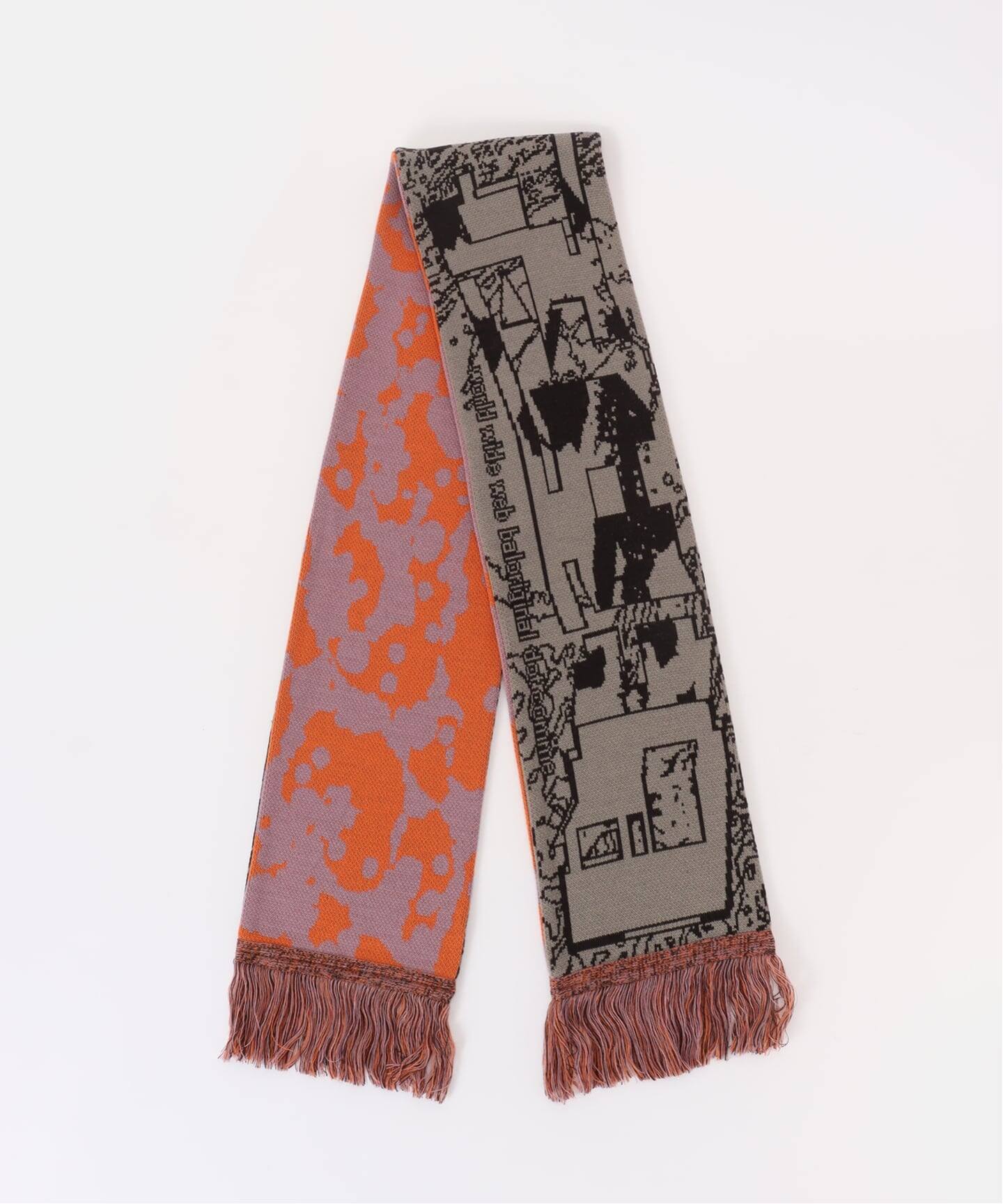 BAL / バル】 JACQUARD KNIT SOCCER SCARF BALA-673（マフラー