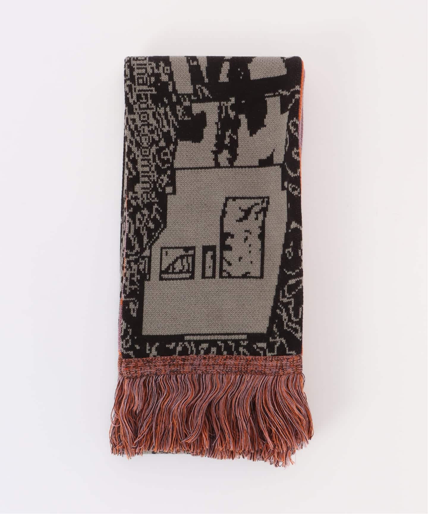 BAL / バル】 JACQUARD KNIT SOCCER SCARF BALA-673（マフラー