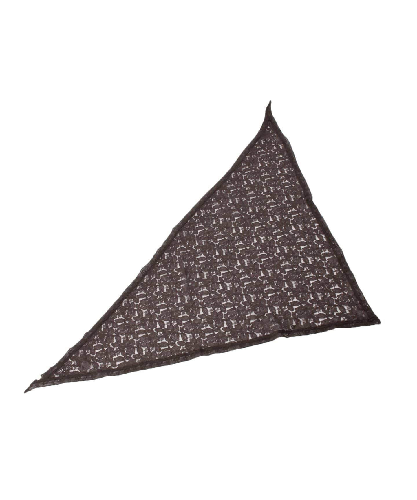 SOIL】 TULLE LACE TRIANGLE STOLE（スカーフ／バンダナ）｜journal