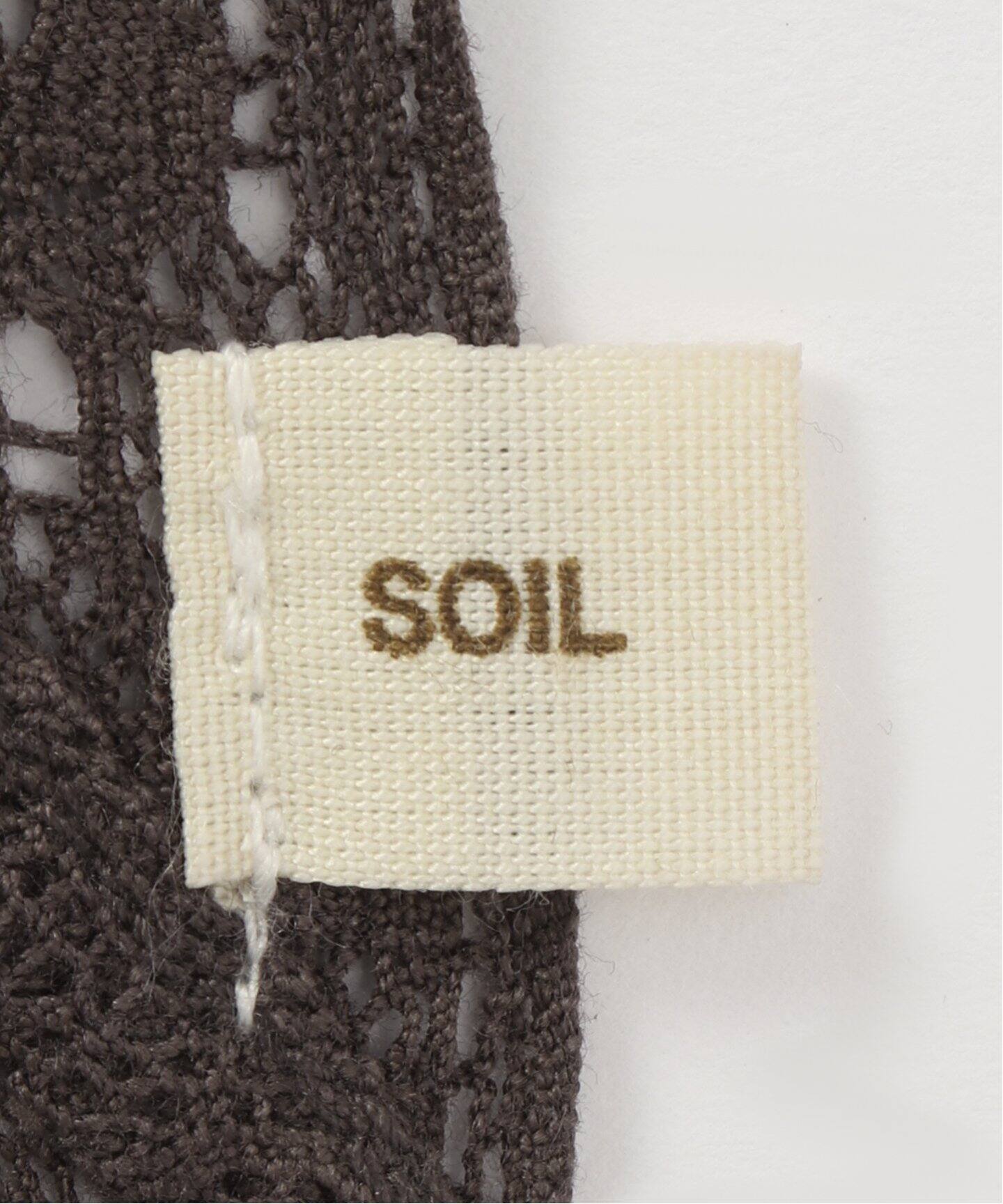 SOIL】 TULLE LACE TRIANGLE STOLE（スカーフ／バンダナ）｜journal