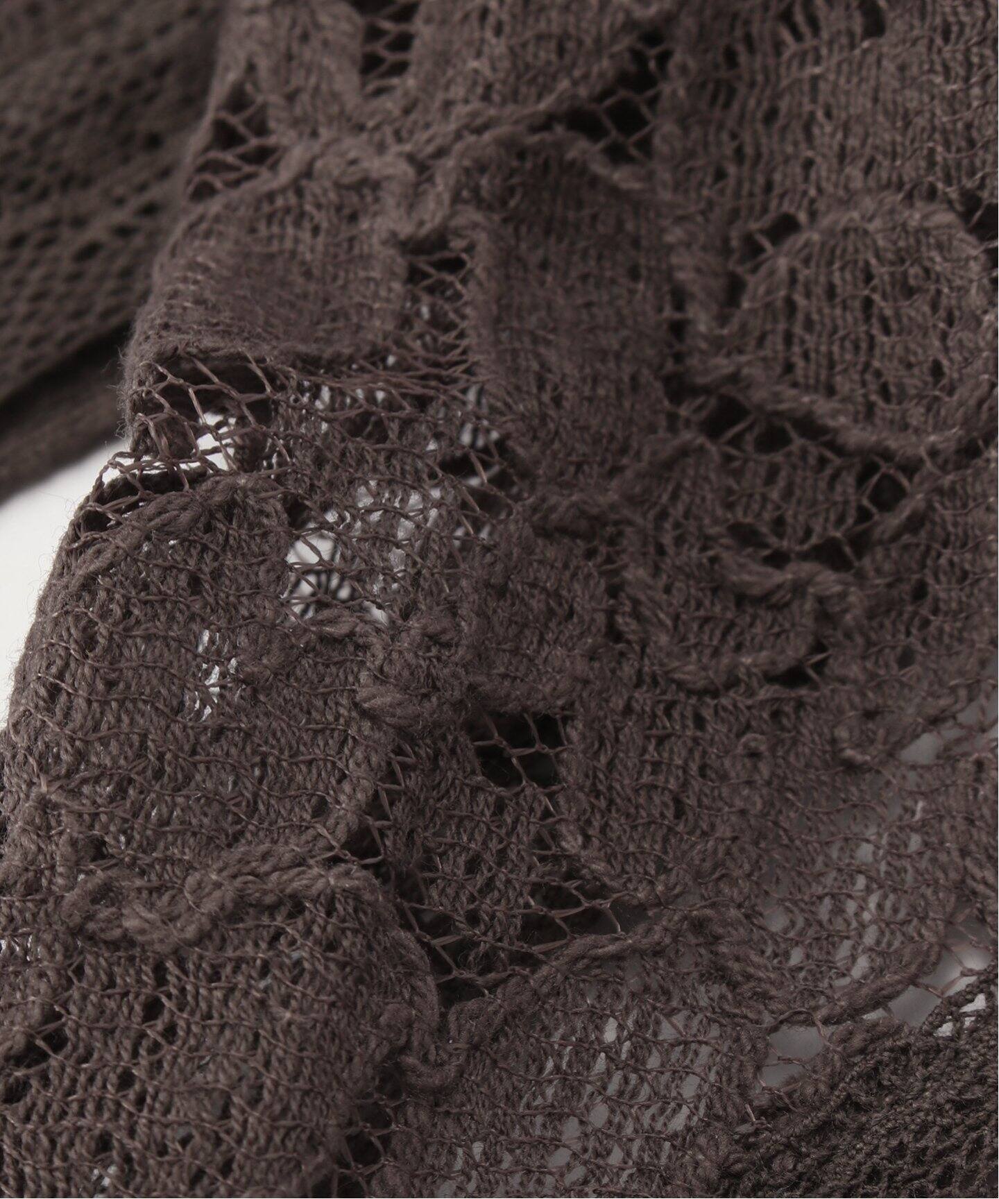 SOIL】 TULLE LACE TRIANGLE STOLE（スカーフ／バンダナ）｜journal