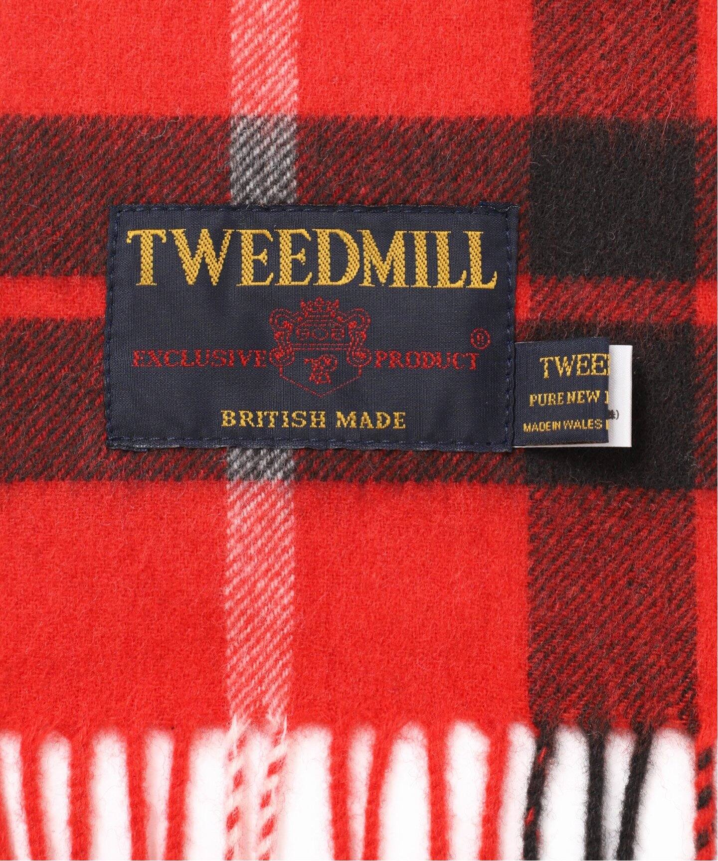 【メーカー包装済】 追加予約》【TWEEDMILL/ツイードミル】 チェックストール 小物
