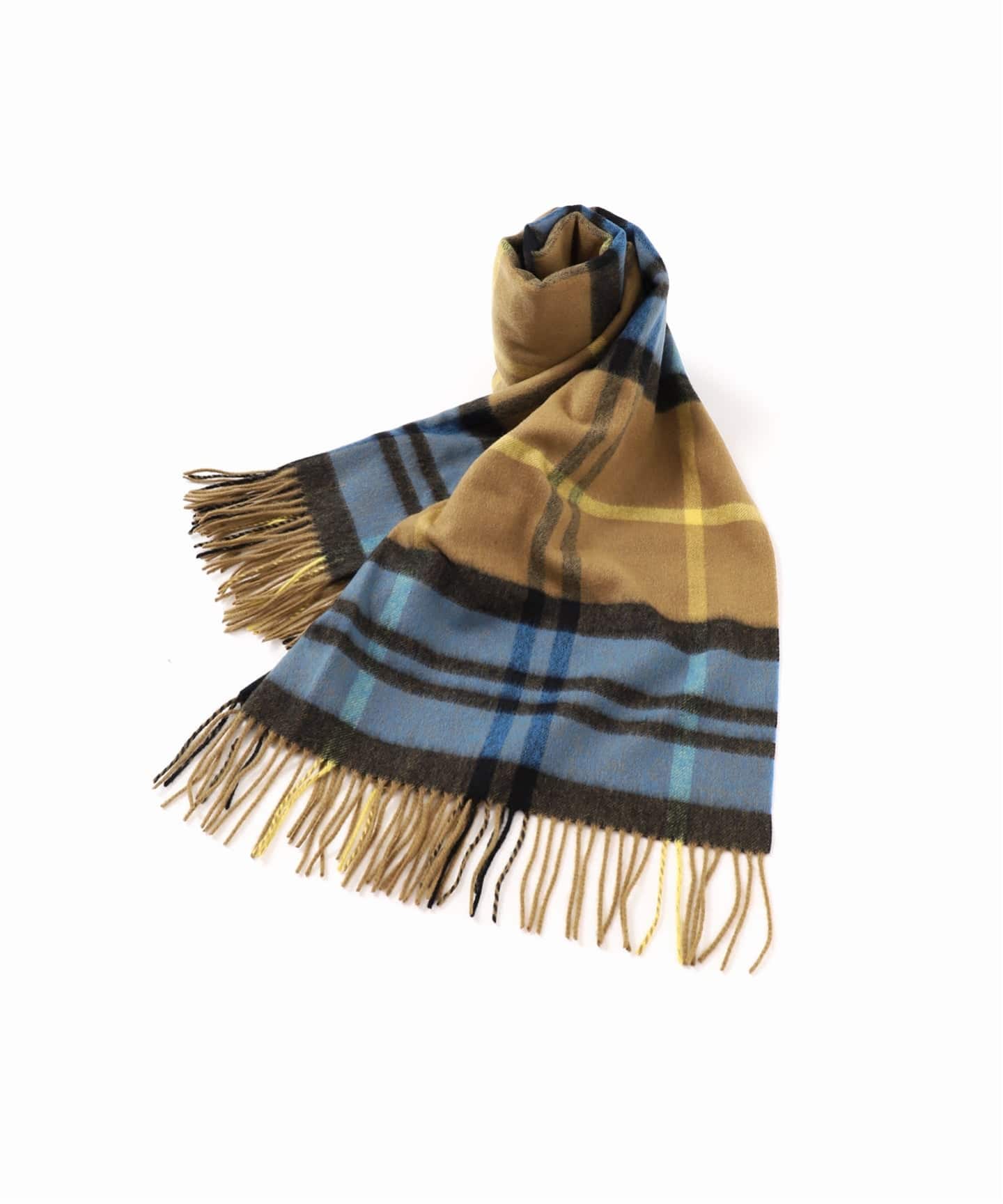 追加》【TWEEDMILL/ツイードミル】 チェックストール（ストール