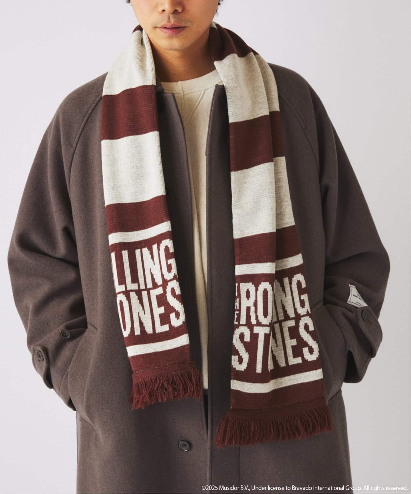 THE ROLLING STONES / ローリングストーンズ 別注 サッカー マフラー