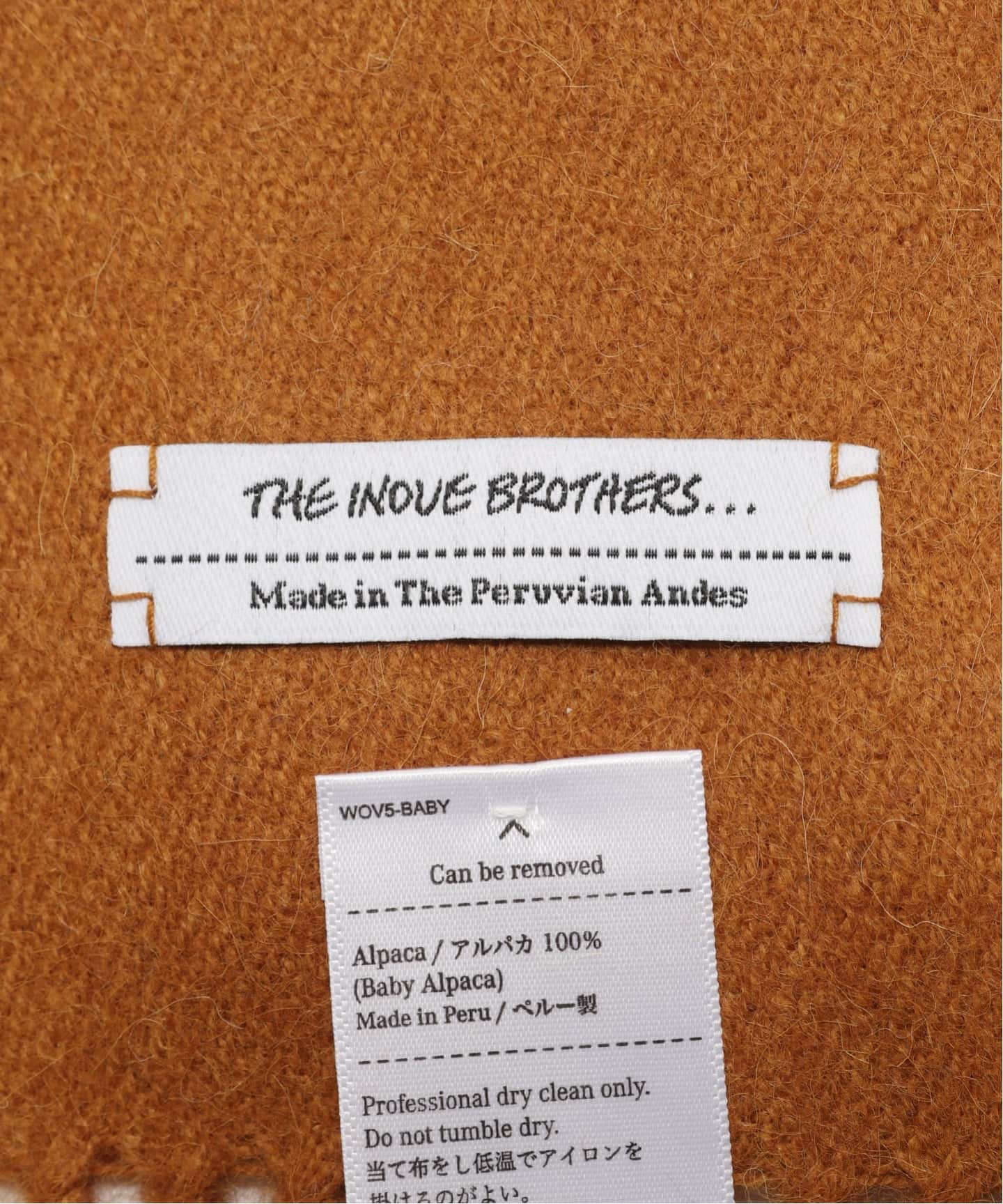 ジャーナルスタンダード（JOURNAL STANDARD）/THE INOUE BROTHERS / ザ イノウエブラザーズ Two Colour Brushe THE INOUE BROTHERS / ザ イノウエブラザーズ Two Colour Brushed Neck