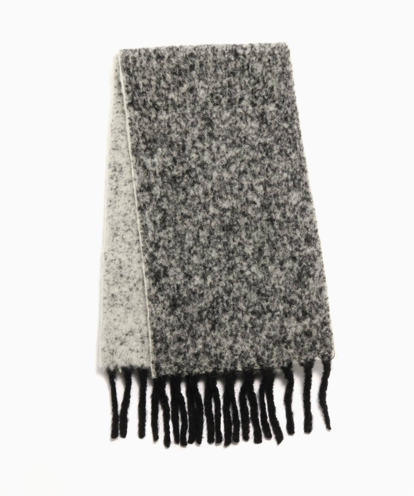 小物 DELUXE x THE INOUE BROTHERS WOOLLY SCARF THE INOUE BROTHERS / ザ イノウエブラザーズ Two Colour Woolly Scarf