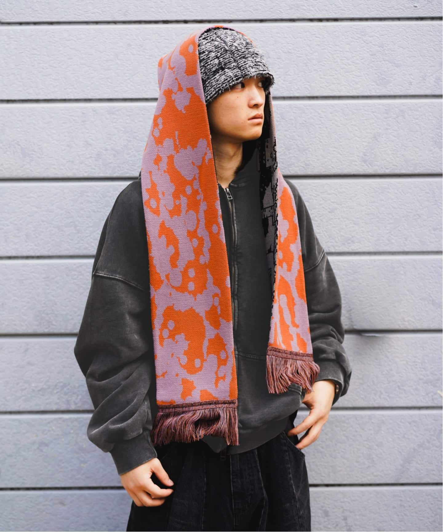 BAL / バル JACQUARD KNIT SOCCER SCARF（マフラー）｜JOINT