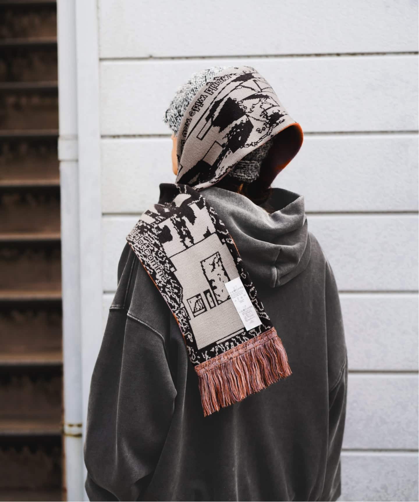 BAL / バル JACQUARD KNIT SOCCER SCARF（マフラー）｜JOINT WORKS