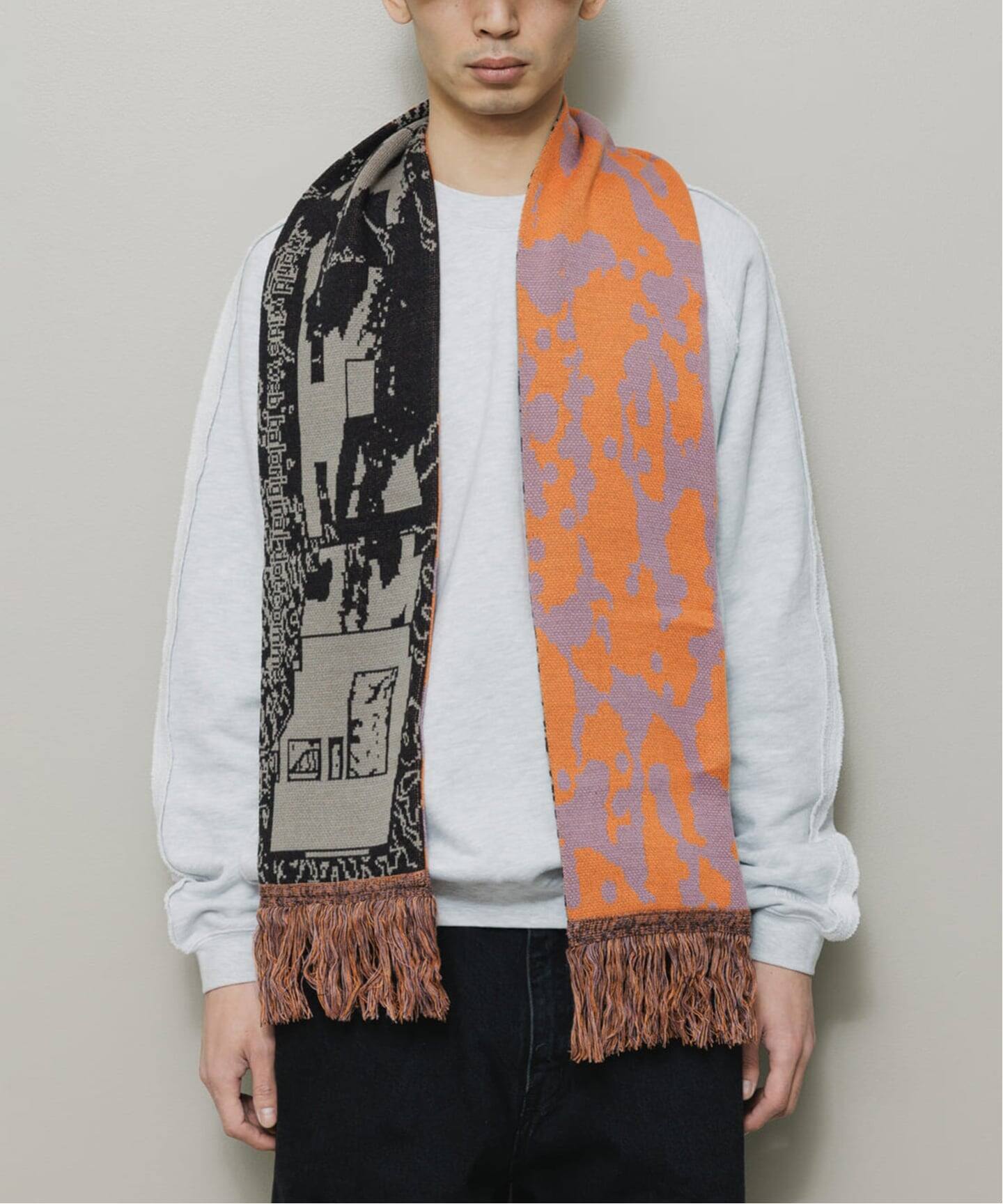 bal JACQUARD マフラー BAL / バル JACQUARD KNIT SOCCER SCARF（マフラー）｜JOINT WORKS