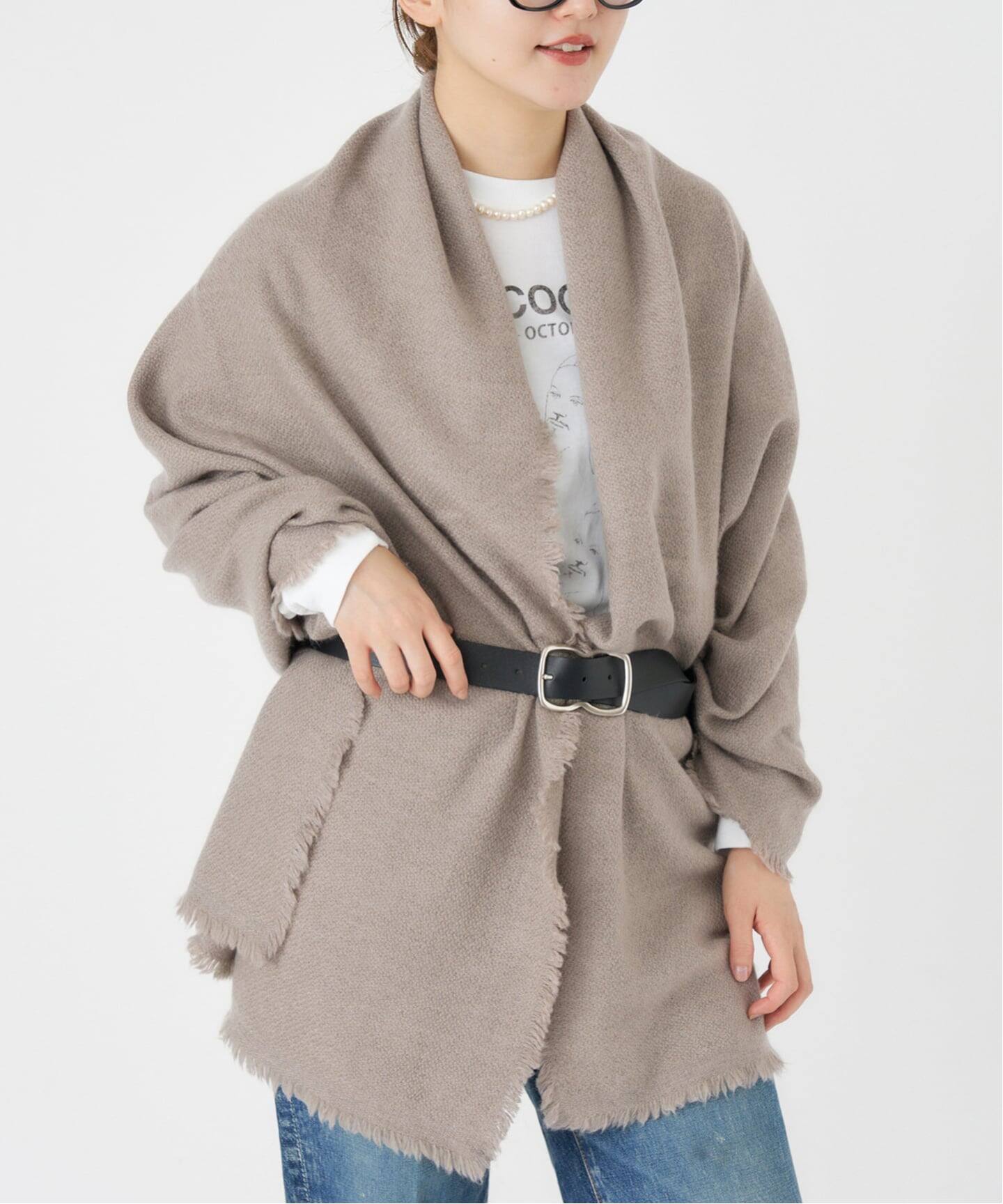 NIMNIMDUAI/ニムニムデュアイ PASHMINA WOOL PLANE STOLE ストール 276
