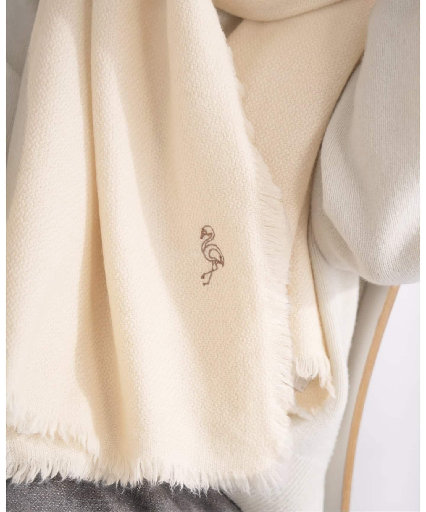 NIMNIMDUAI/ニムニムデュアイ PASHMINA EMNROIDERY STOLE ストール 276
