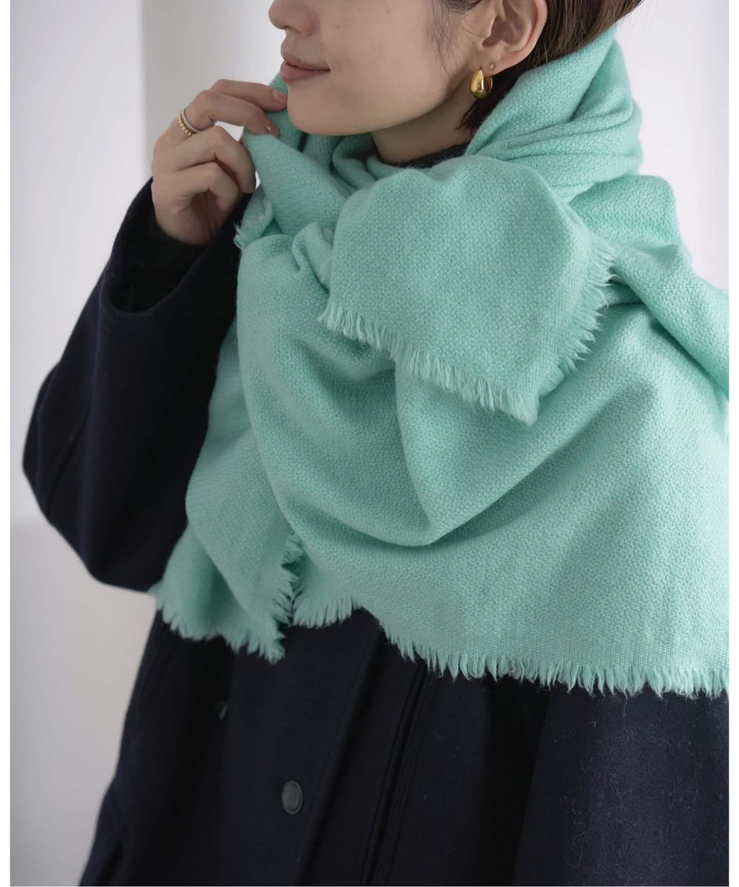 NIMNIMDUAI/ニムニムデュアイ PASHMINA EMNROIDERY STOLE ストール 276