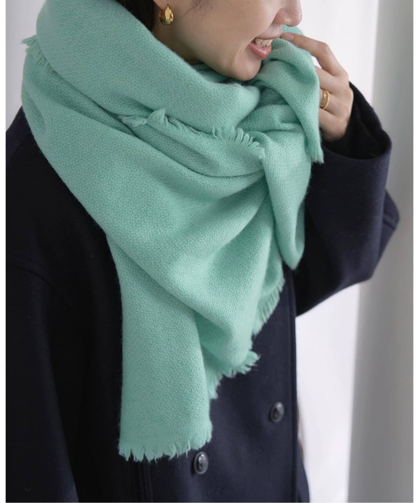 NIMNIMDUAI/ニムニムデュアイ PASHMINA EMNROIDERY STOLE ストール 276