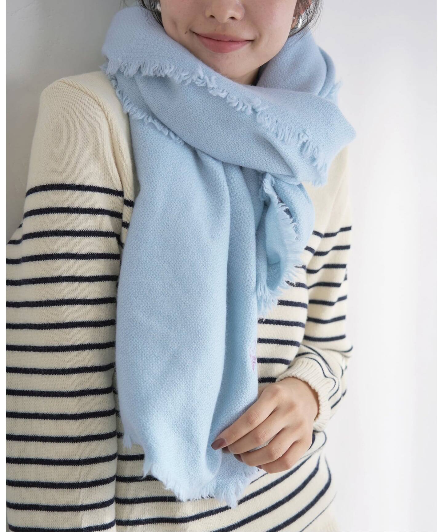NIMNIMDUAI/ニムニムデュアイ PASHMINA EMNROIDERY STOLE ストール 276