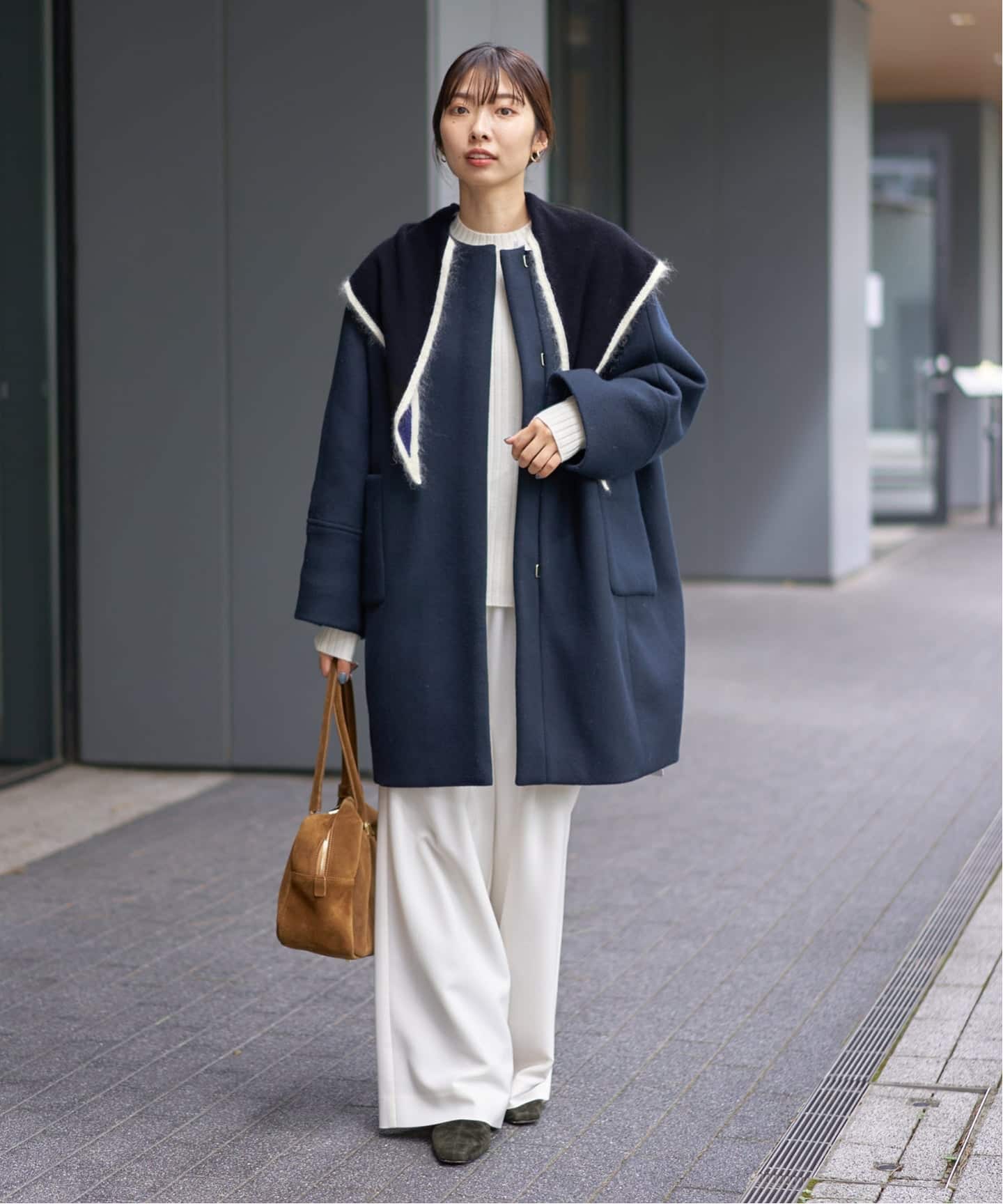 予約》ASAUCE MELER/アソースメレ TRICOLOR SCARF スカーフ