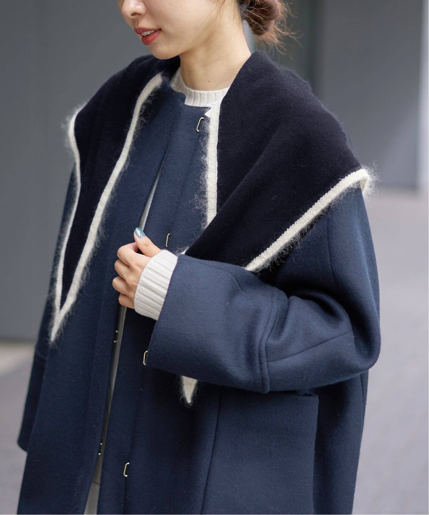 ASAUCE MELER/アソースメレ TRICOLOR SCARF スカーフ AM25FSC266