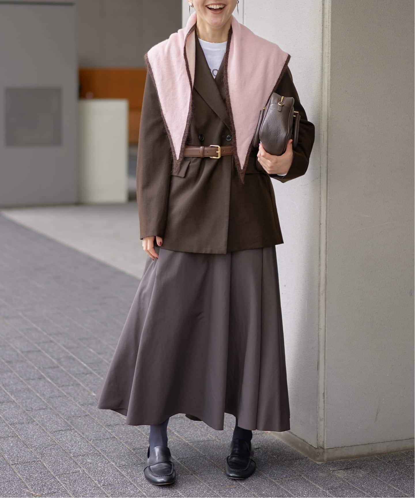 ASAUCE MELER/アソースメレ TRICOLOR SCARF スカーフ AM25FSC266